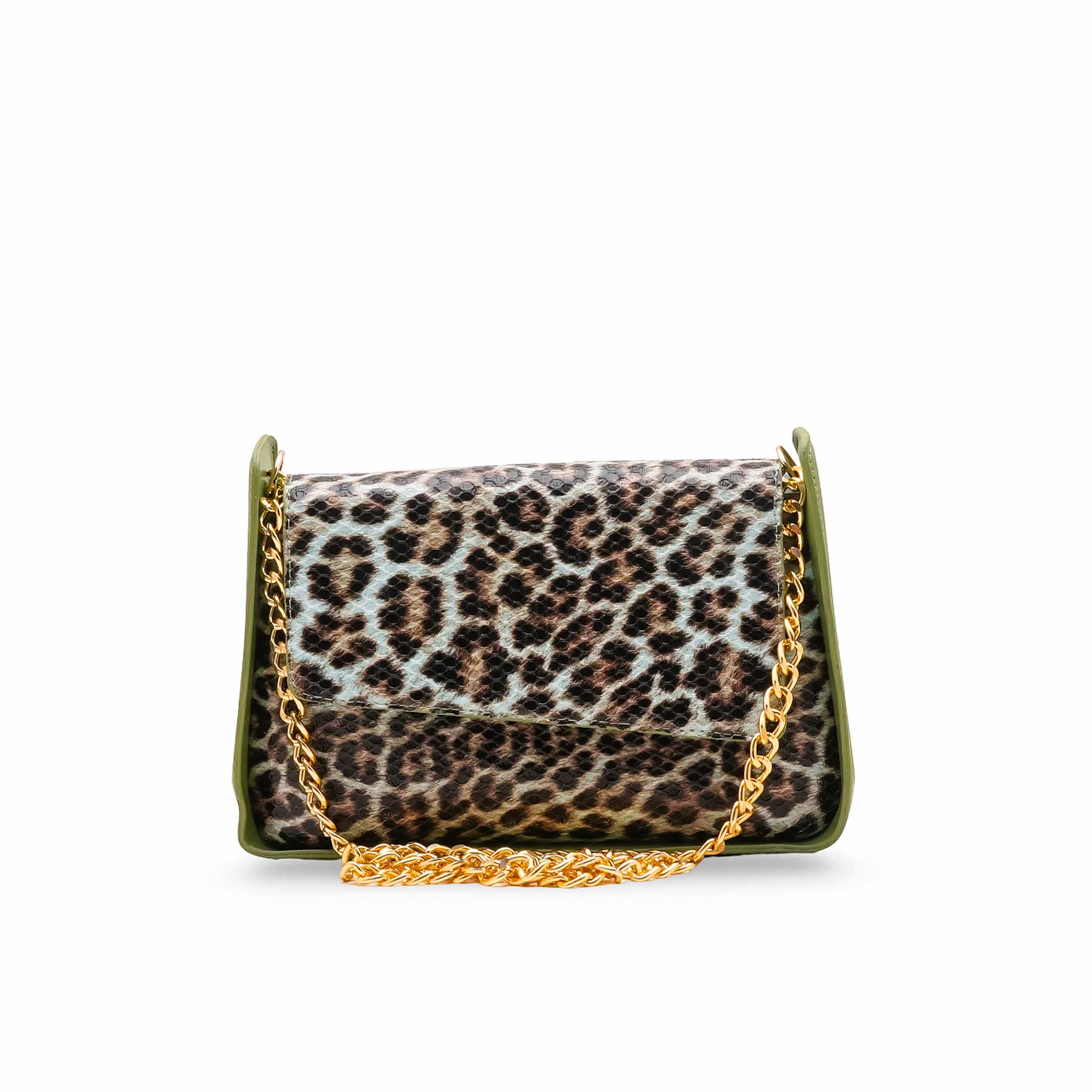Green Formal Shoulder Bag For Ladies P55862 - Image 2
