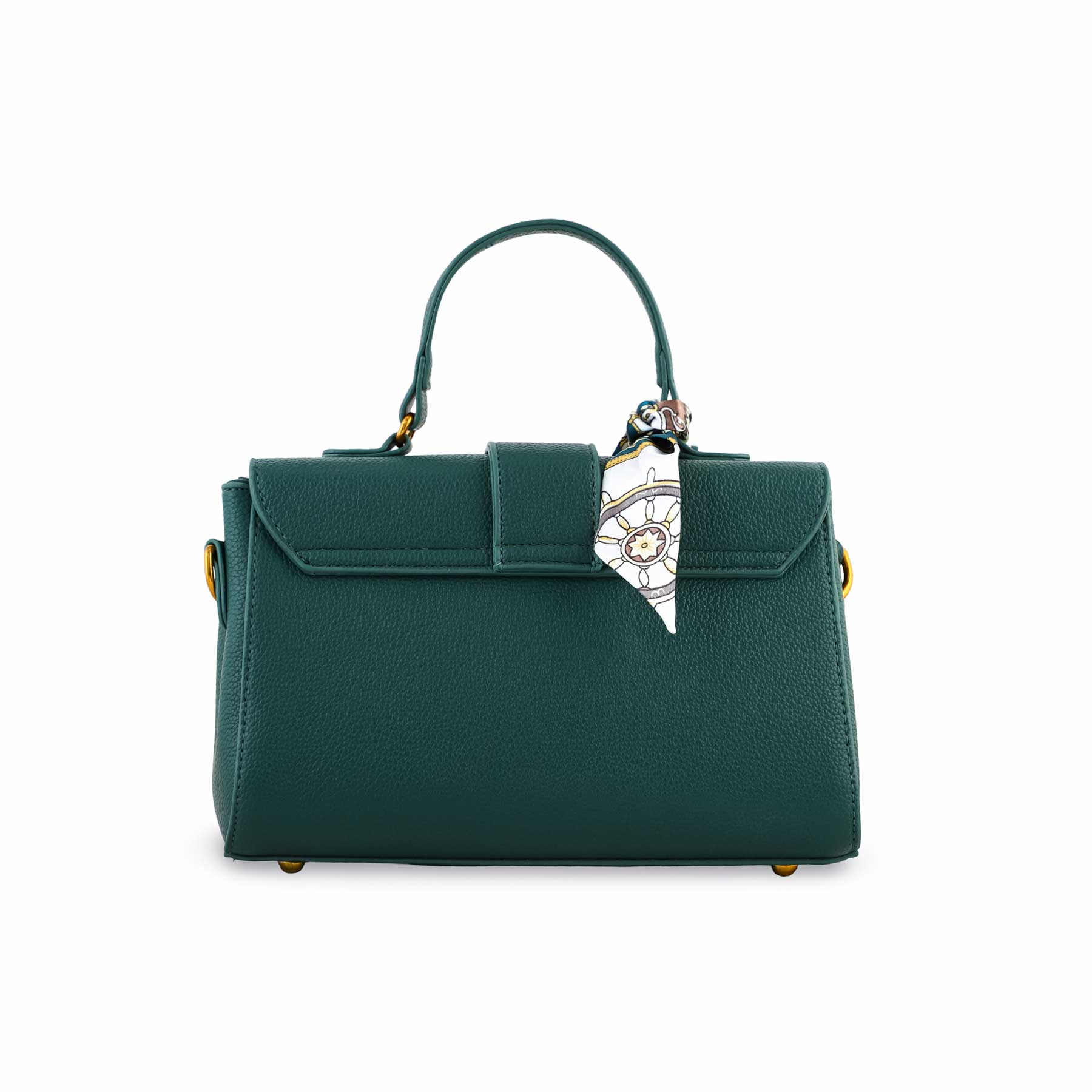 Green Formal Shoulder Bag For Women P36302 - Image 4