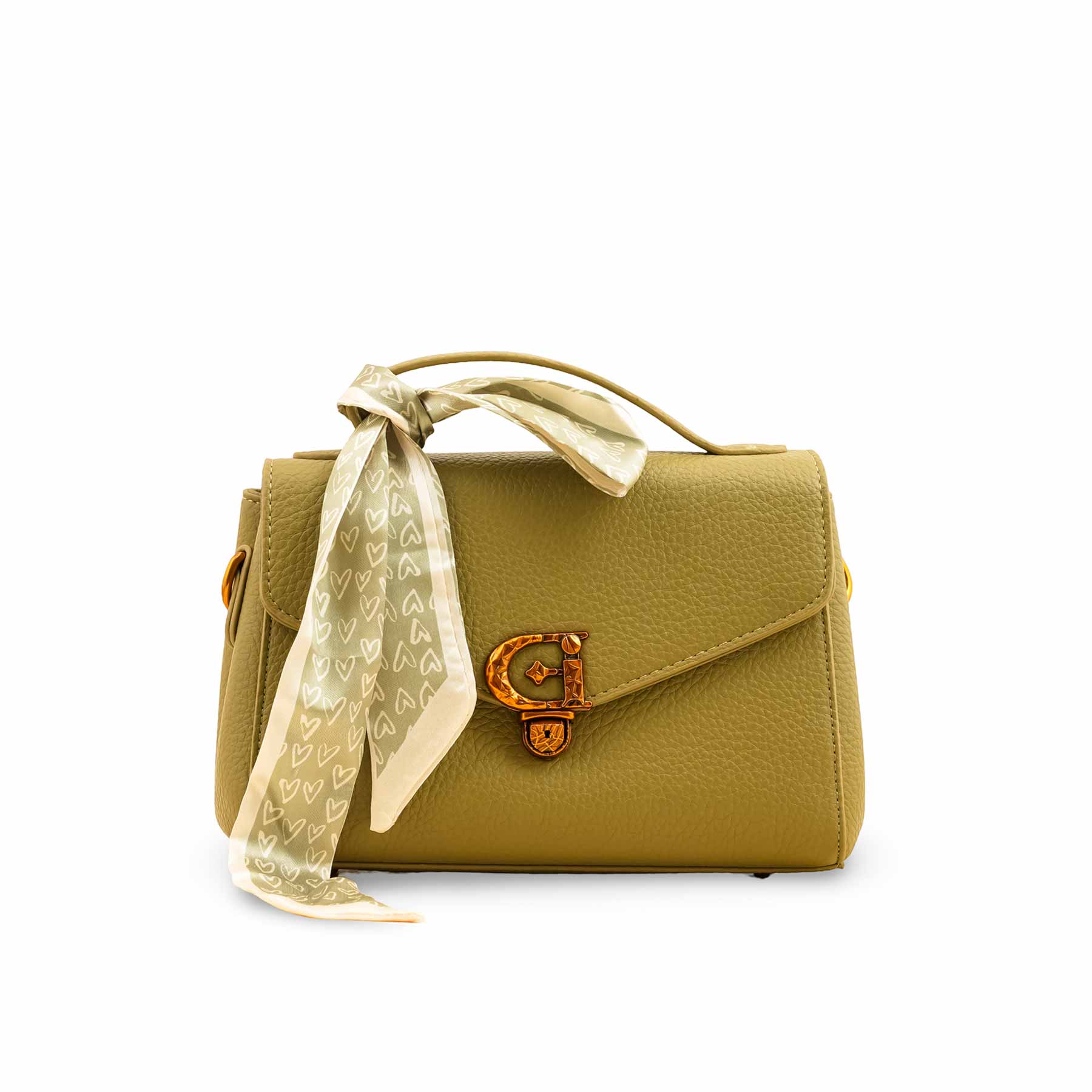 Green Formal Shoulder Bag P36298 - Image 2