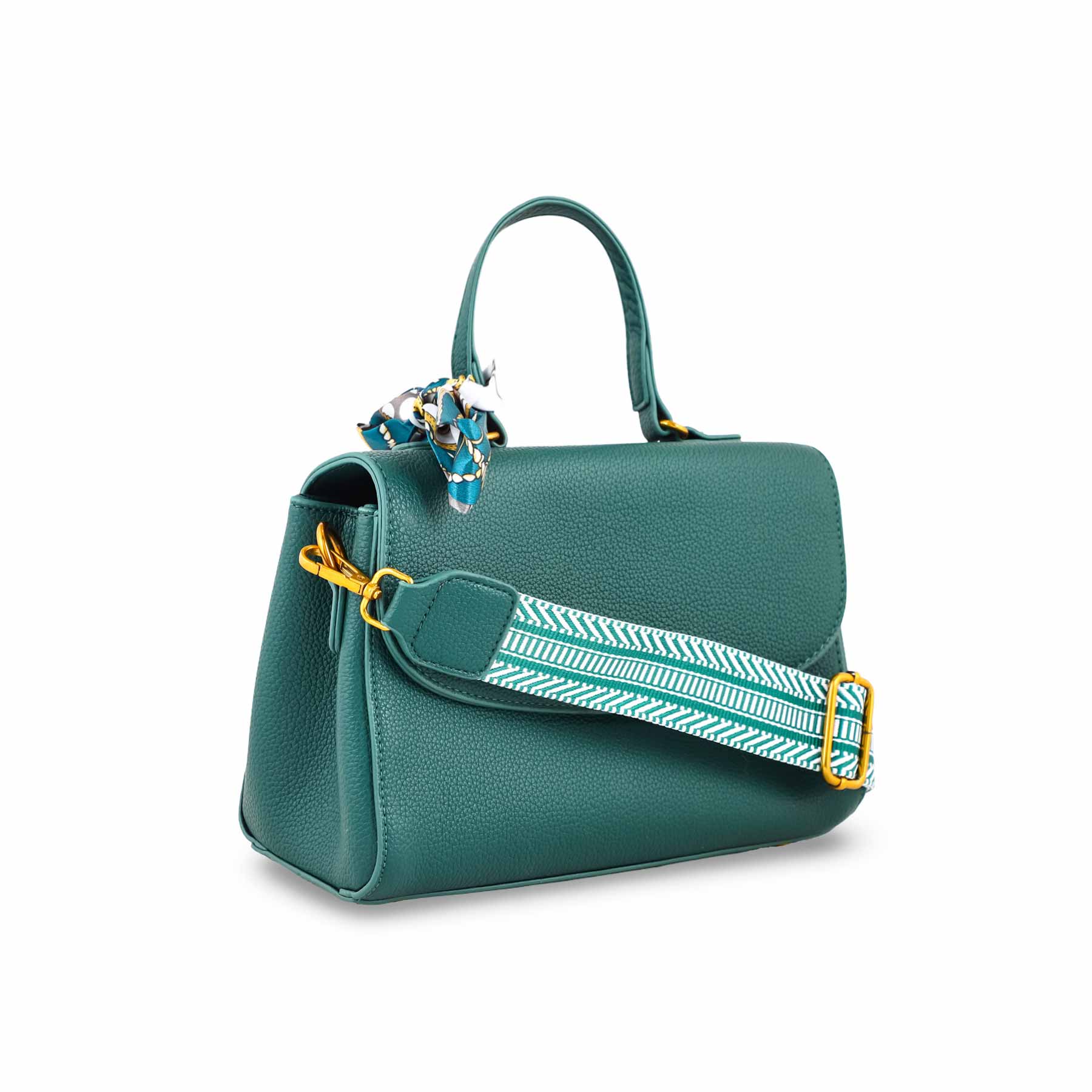 Green Formal Shoulder Bag P36299 - Image 3