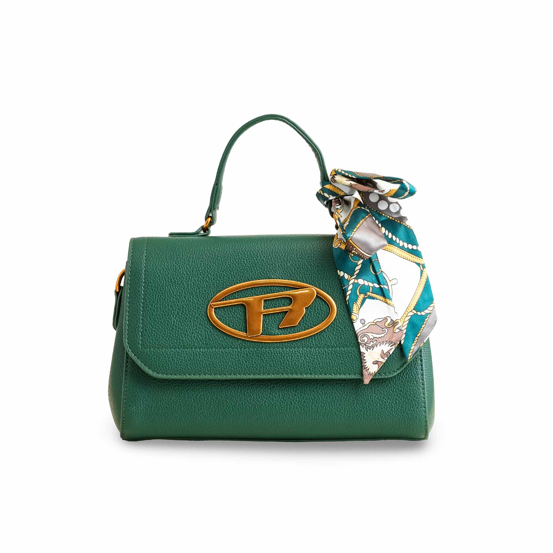 Green Formal Shoulder Bag P36301 - Image 2