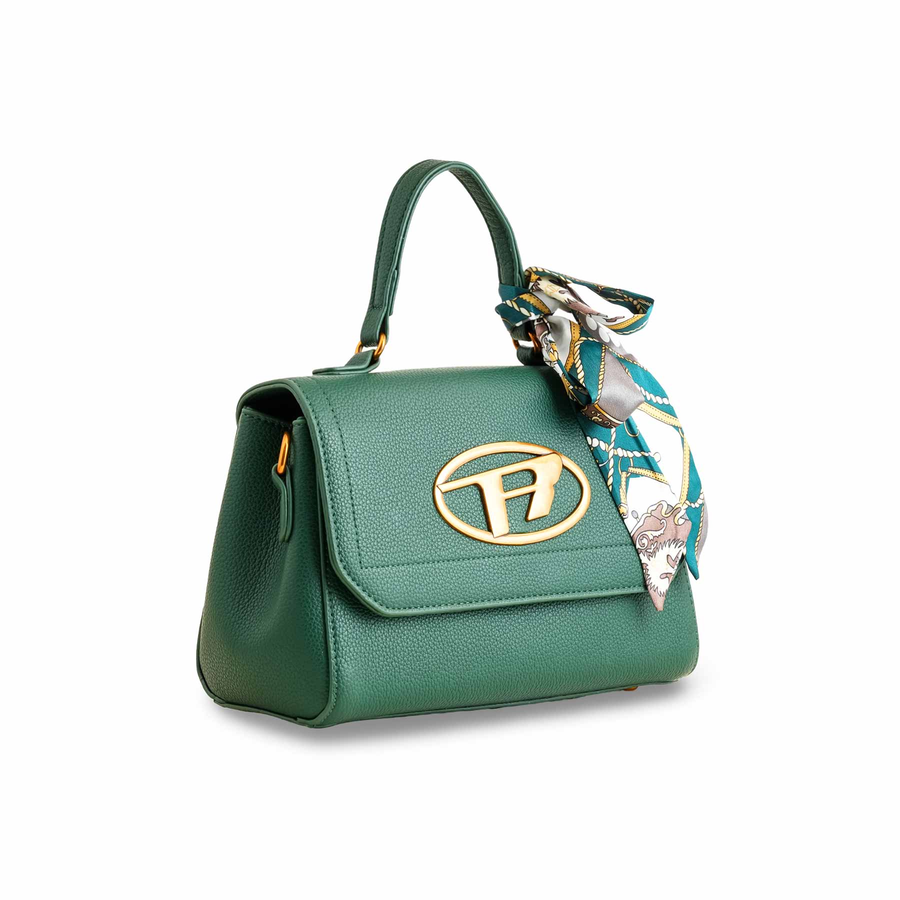 Green Formal Shoulder Bag P36301 - Image 3