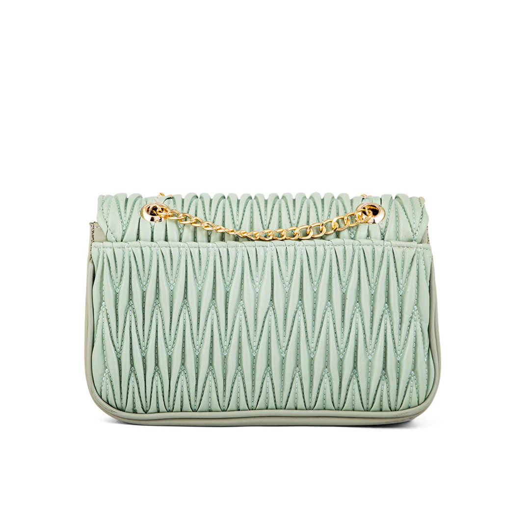 Green Formal Shoulder Bag P55620 - Image 3