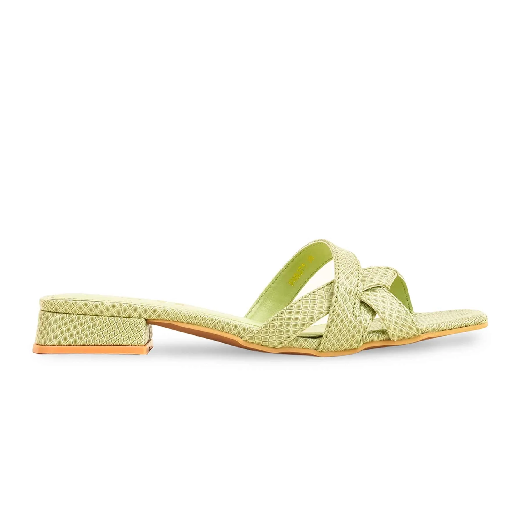 Green Formal Slipper For Ladies FR8375 - Image 2