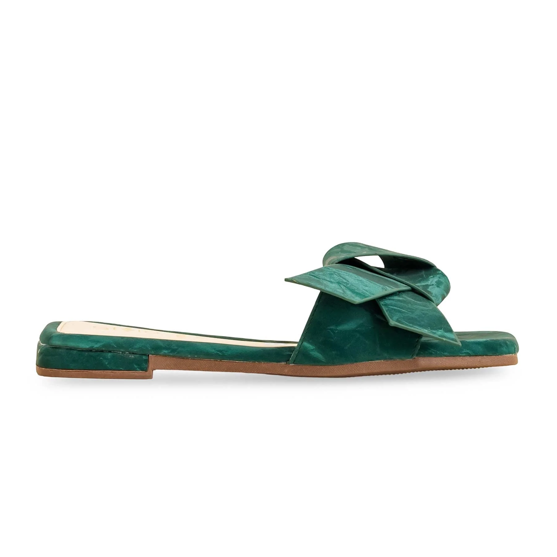 Green Formal Slipper For Women FR8345 - Image 2