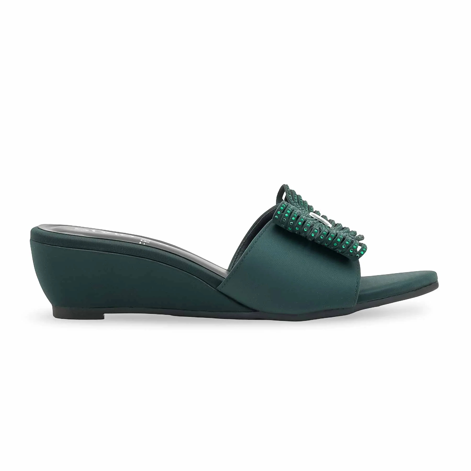 Green Formal Slipper For Women FR8502 - Image 2