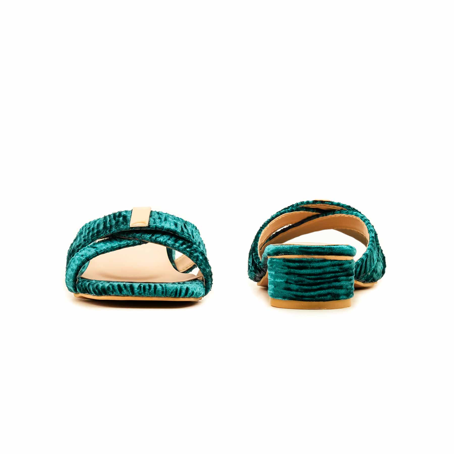 Green Formal Slipper FR8392 - Image 4