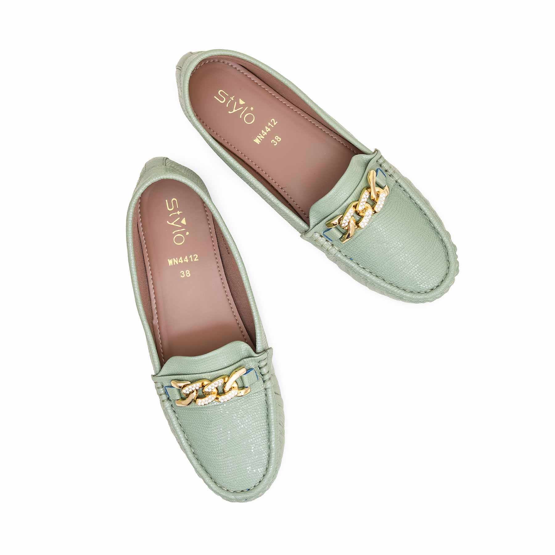 Green Moccasin WN4412 - Image 4