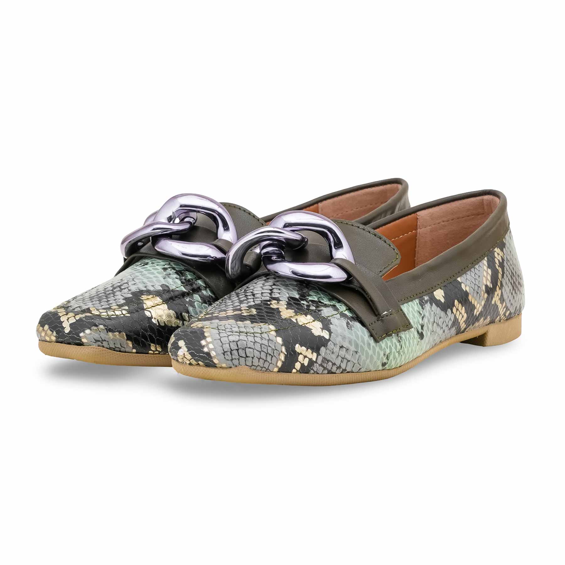 Green Moccasin WN4564 - Image 3