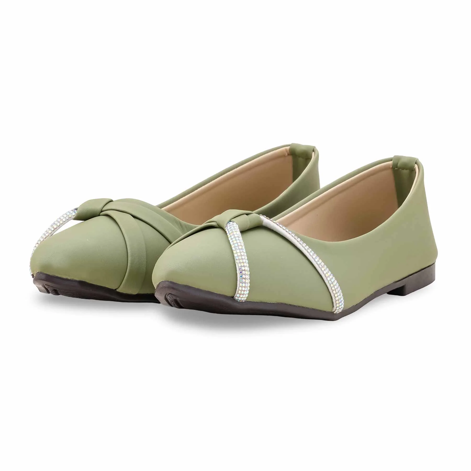 Green Pumps For Women WN1278 - Image 3
