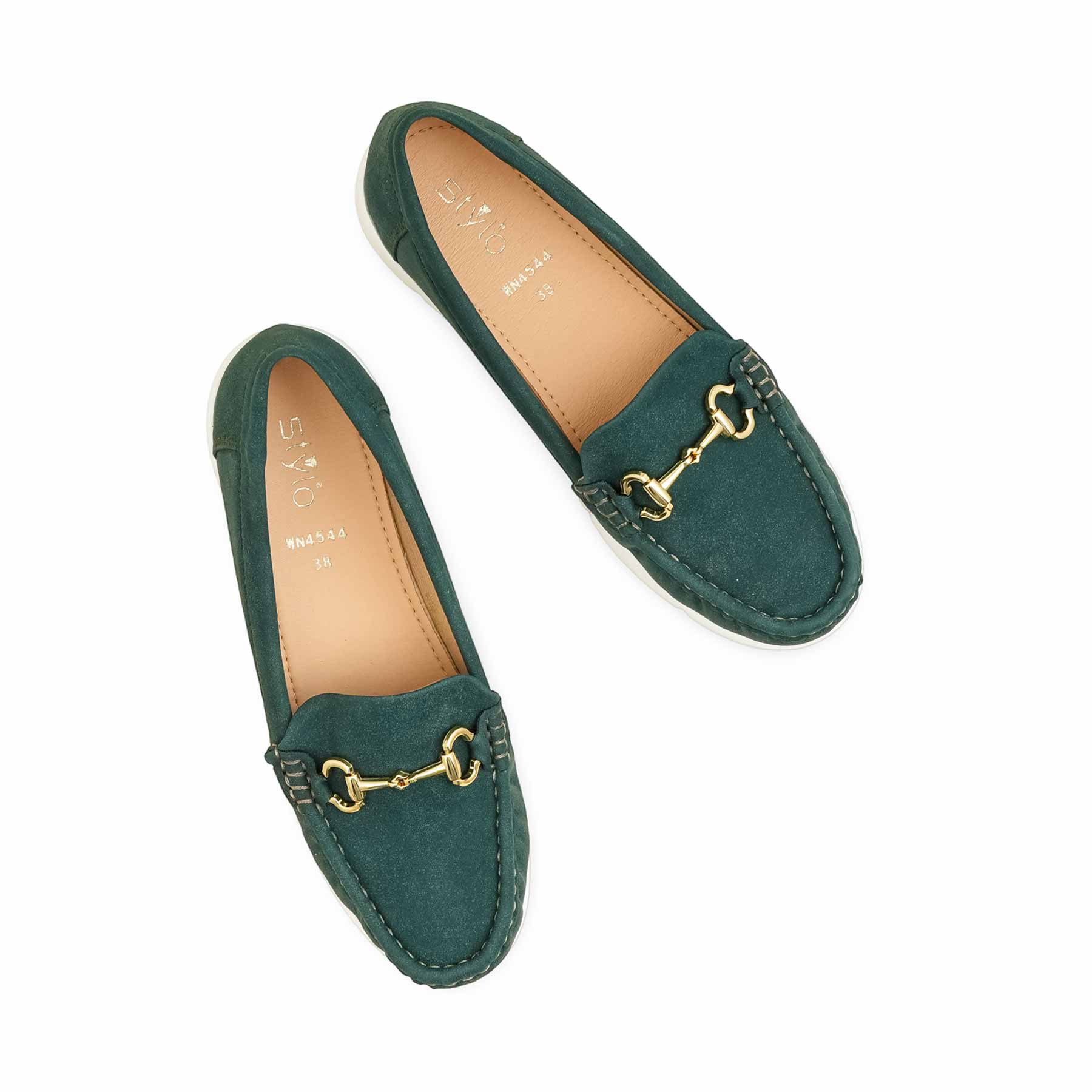 Green Pumps For Women WN4544 - Image 5