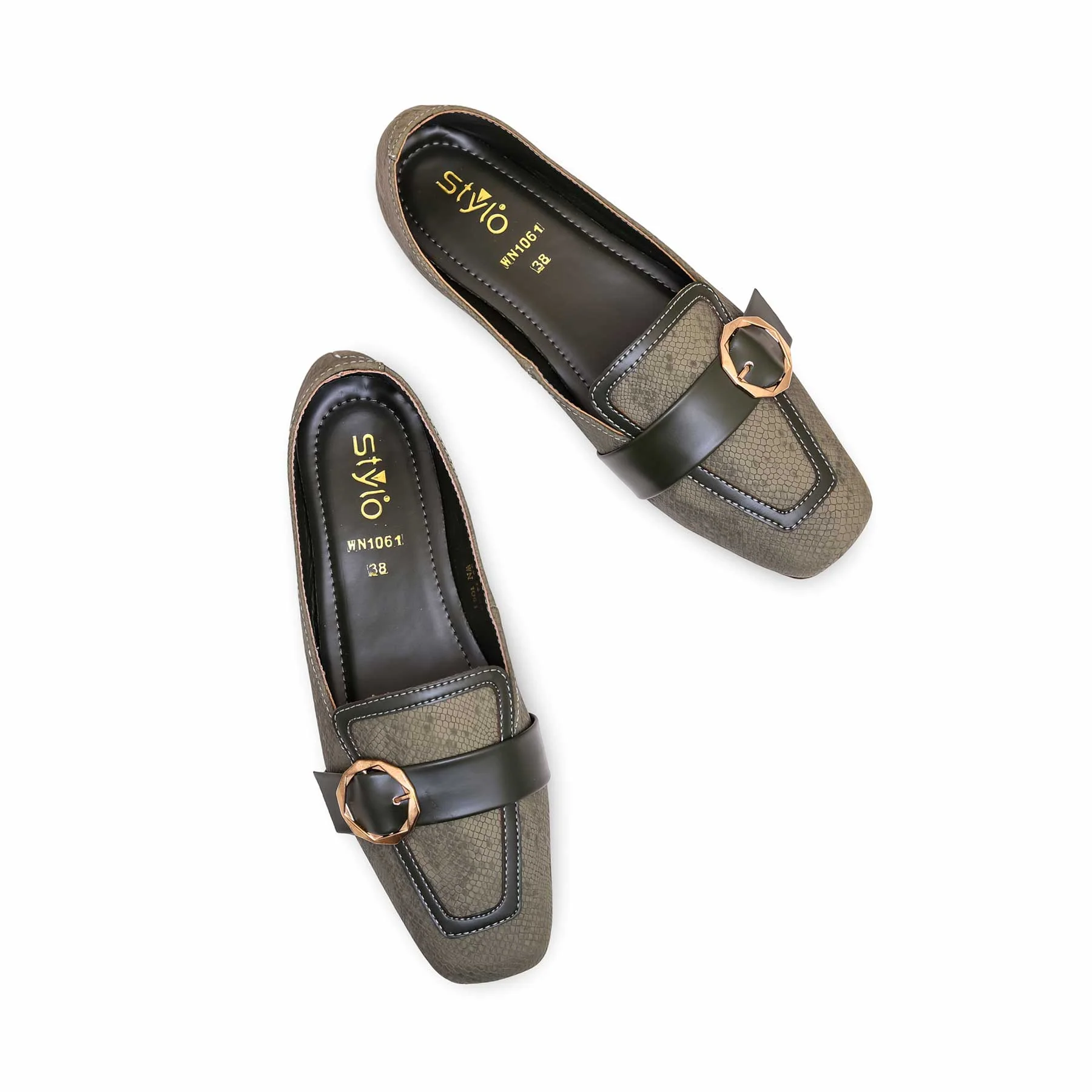 Green Pumps WN1061 - Image 4