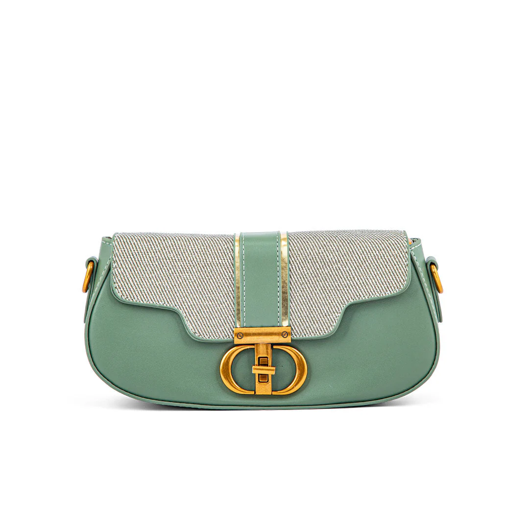 Green Shoulder Bag P36215 - Image 2