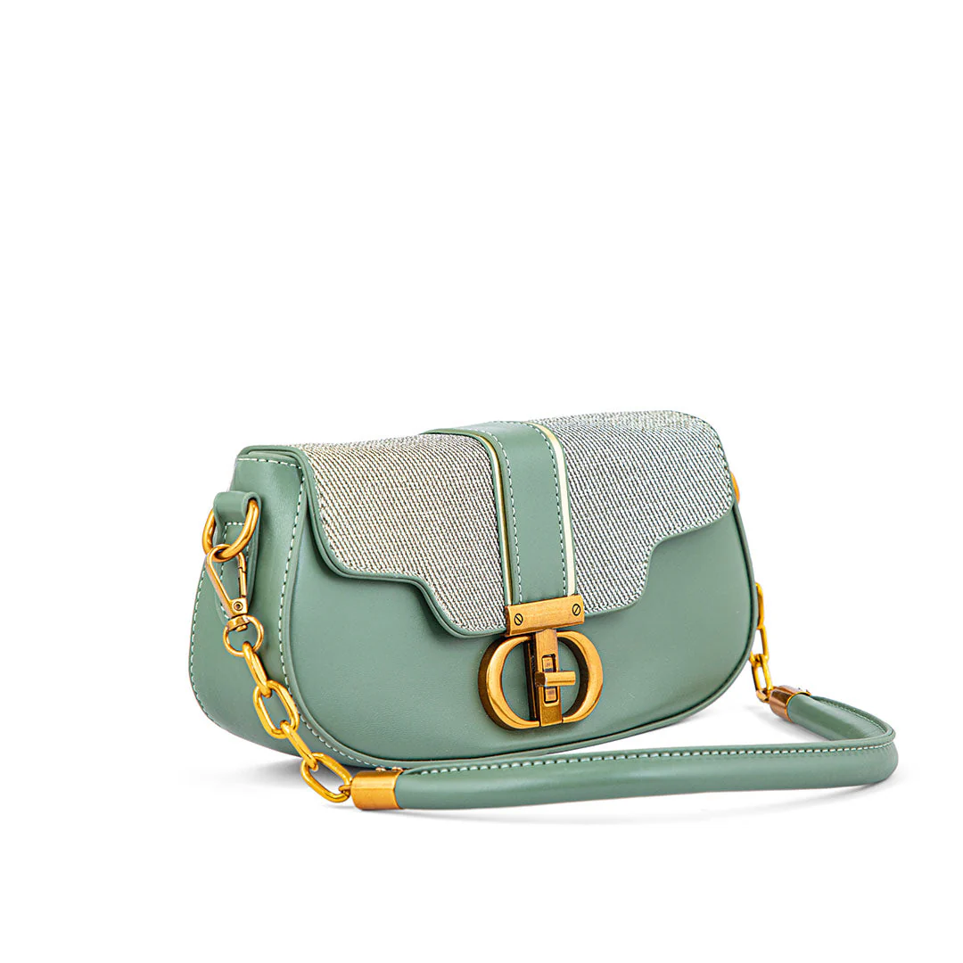 Green Shoulder Bag P36215 - Image 3