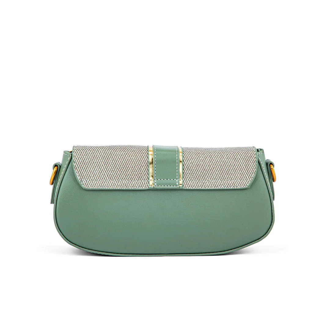 Green Shoulder Bag P36215 - Image 4