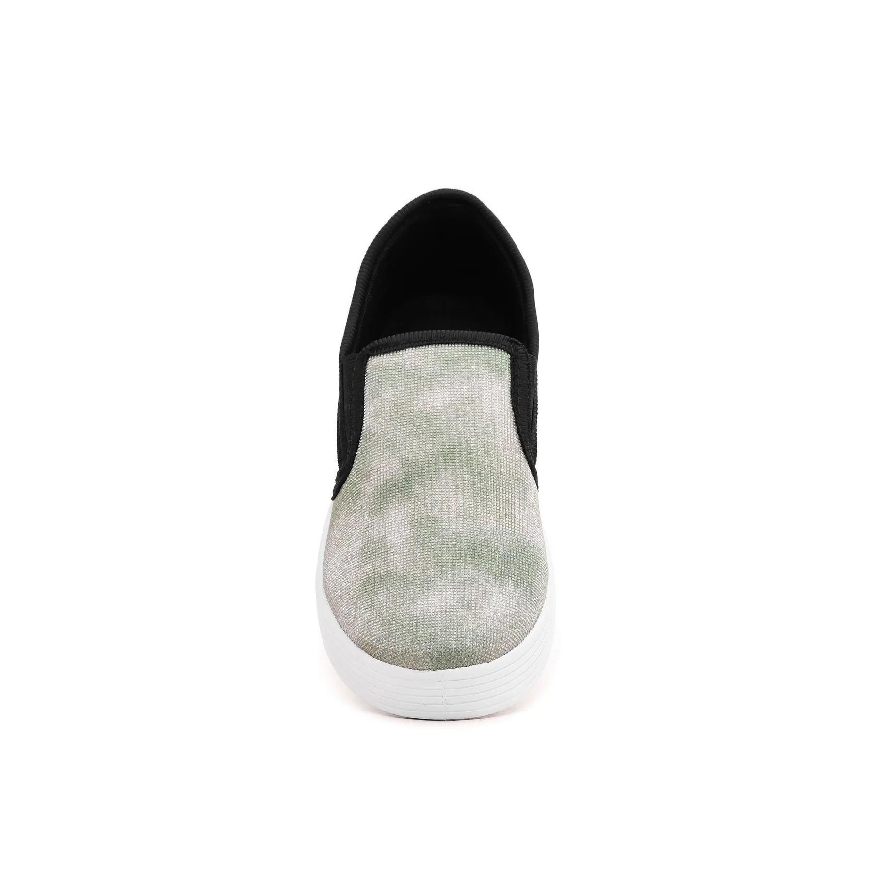 Green Slip-on Sneakers AT9084 - Image 3