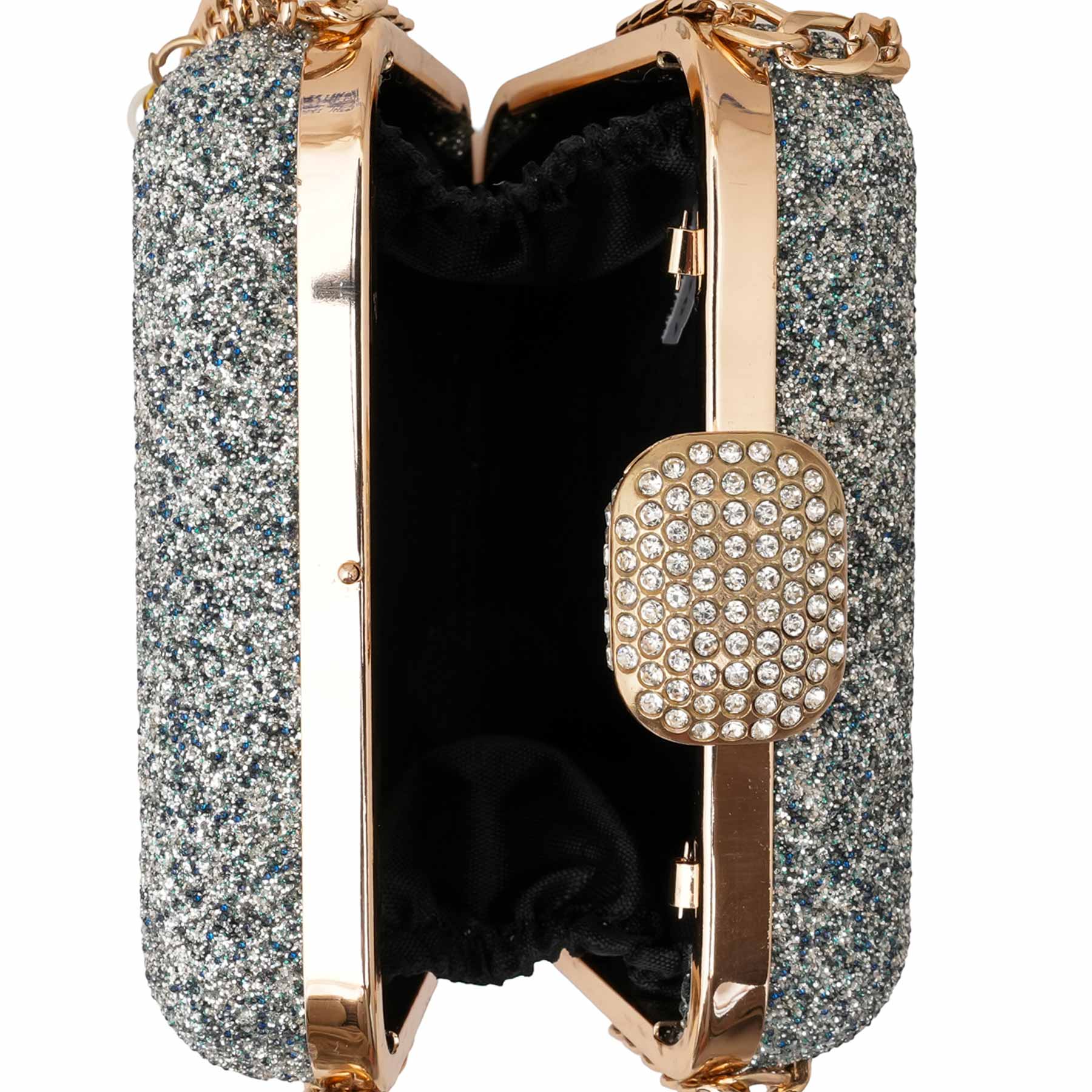 Green Women Fancy Clutch P15707 - Image 5