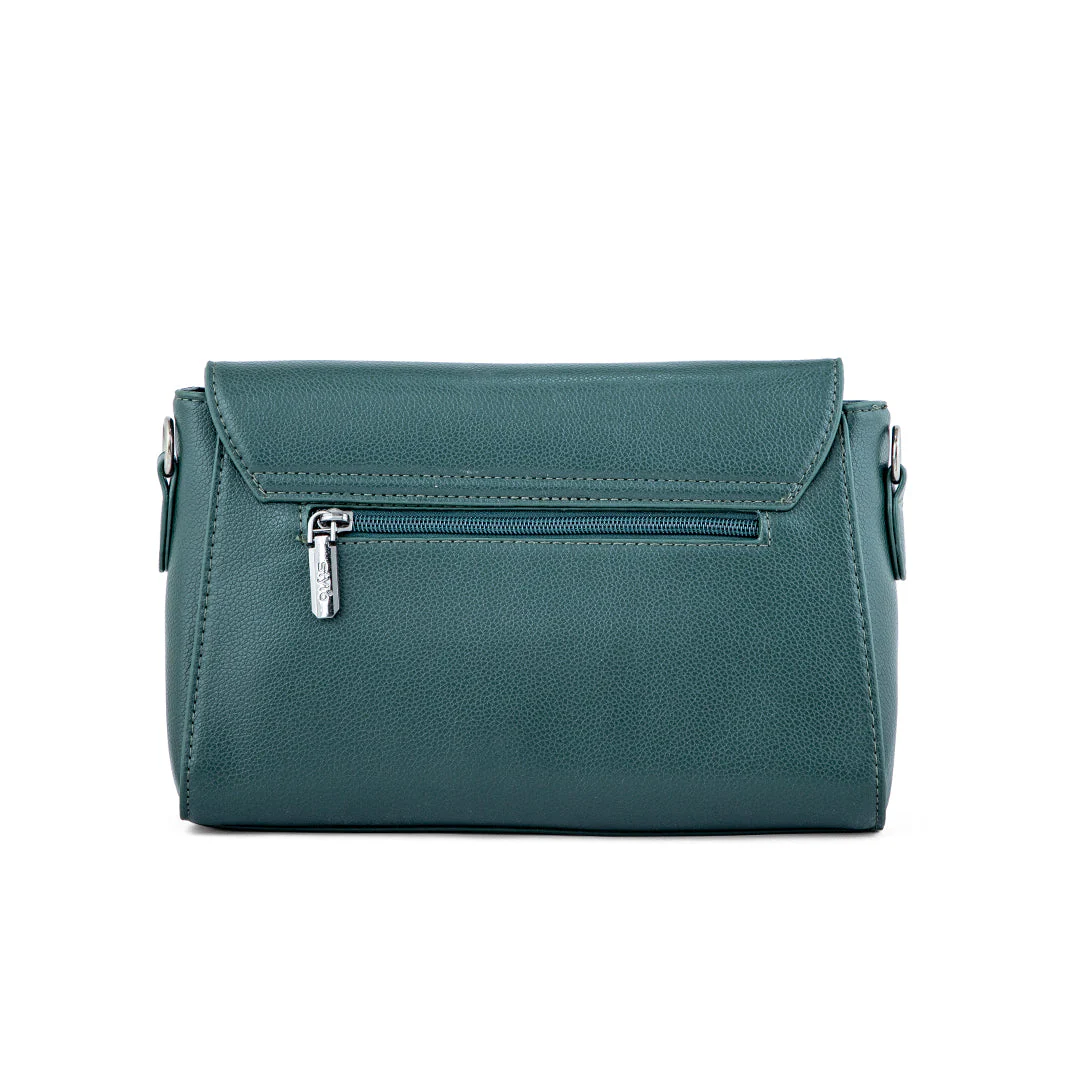 Green Women Formal Shoulder Bag P36240 - Image 3