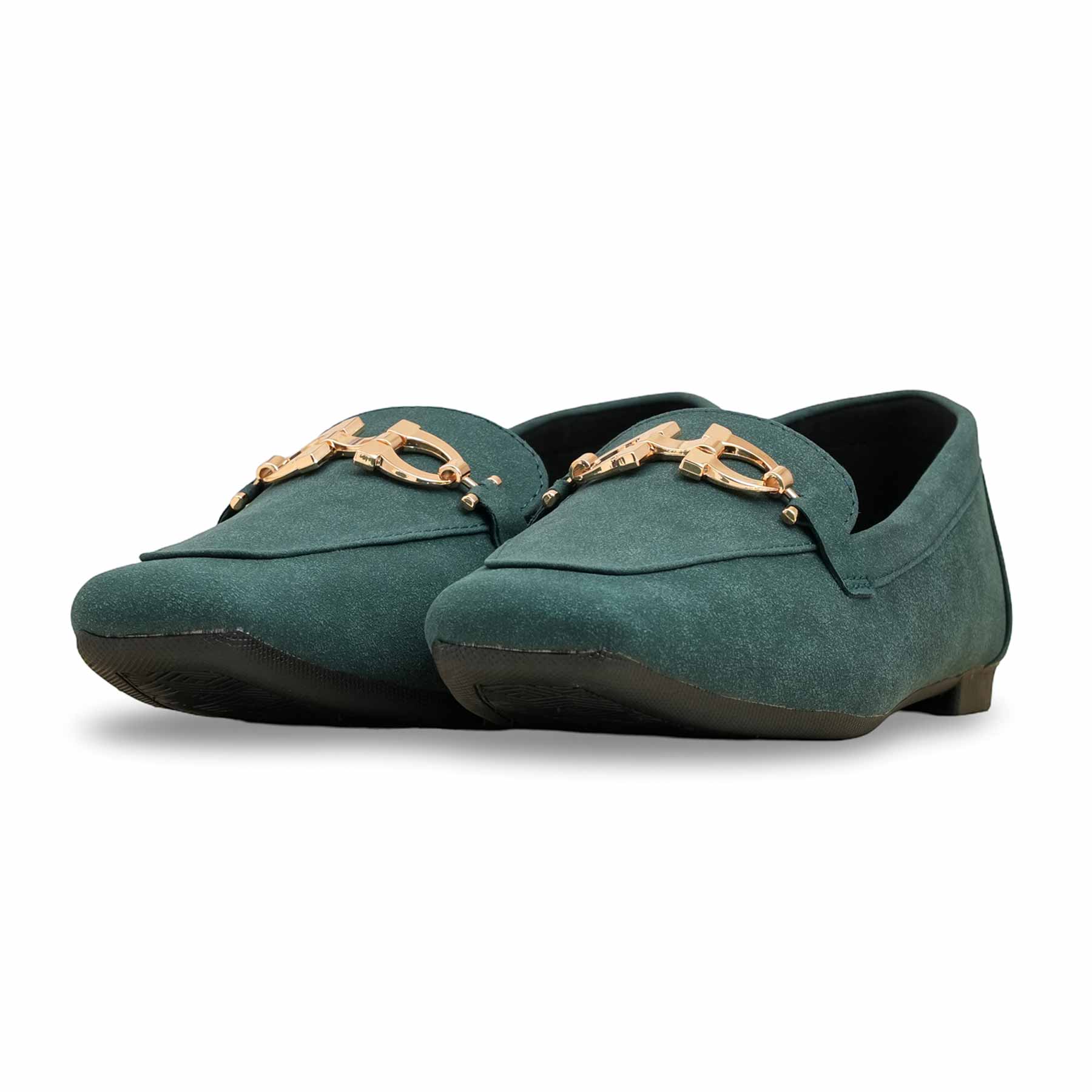 Green Women Moccasin WN1305 - Image 3