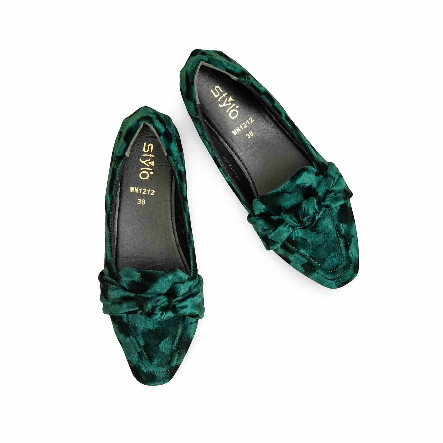 Green Women Pumps WN1212 - Image 6