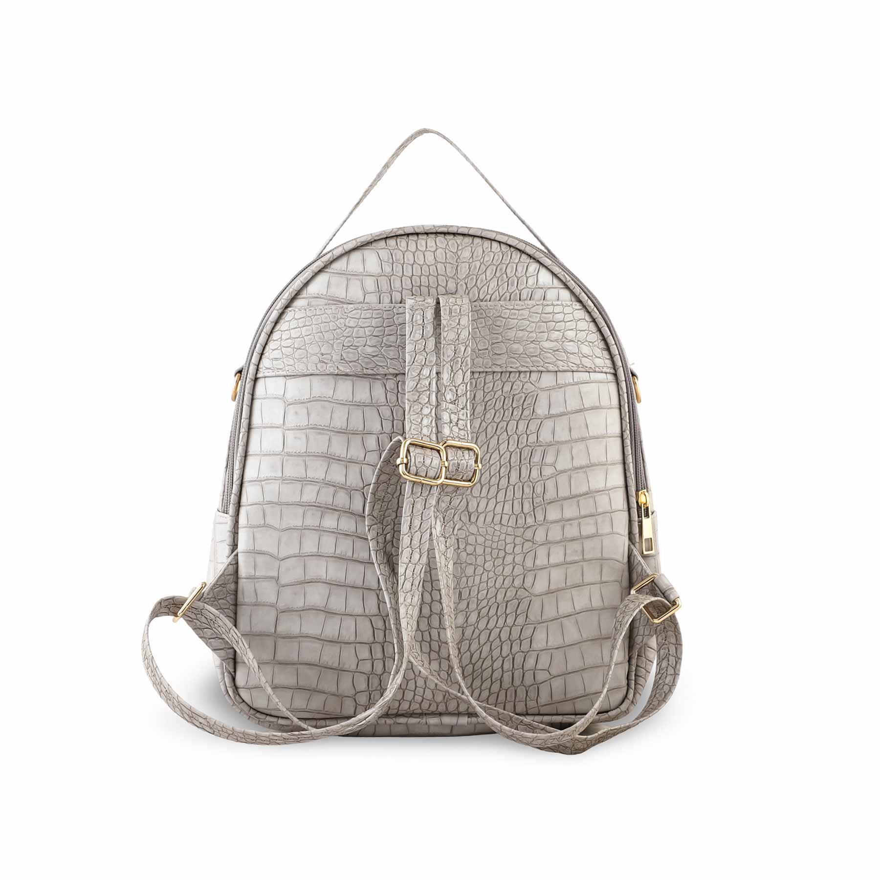 Grey Casual Back Pack P47456 - Image 3