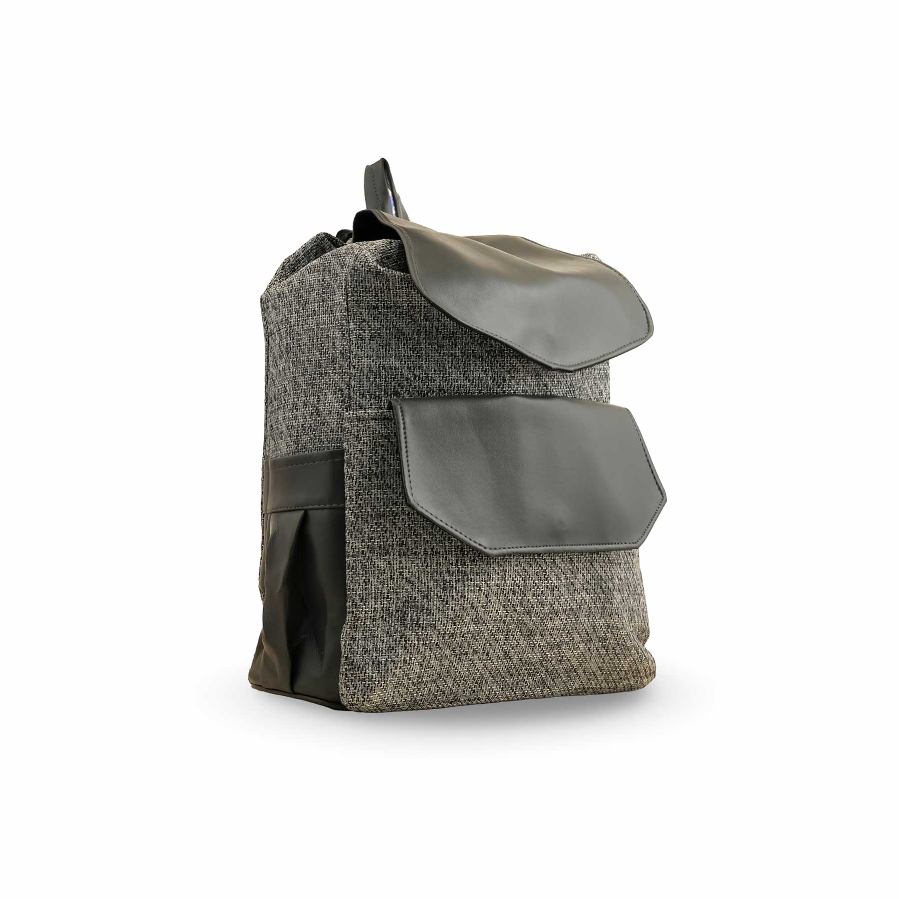 Grey Casual Back Pack P55387 - Image 2