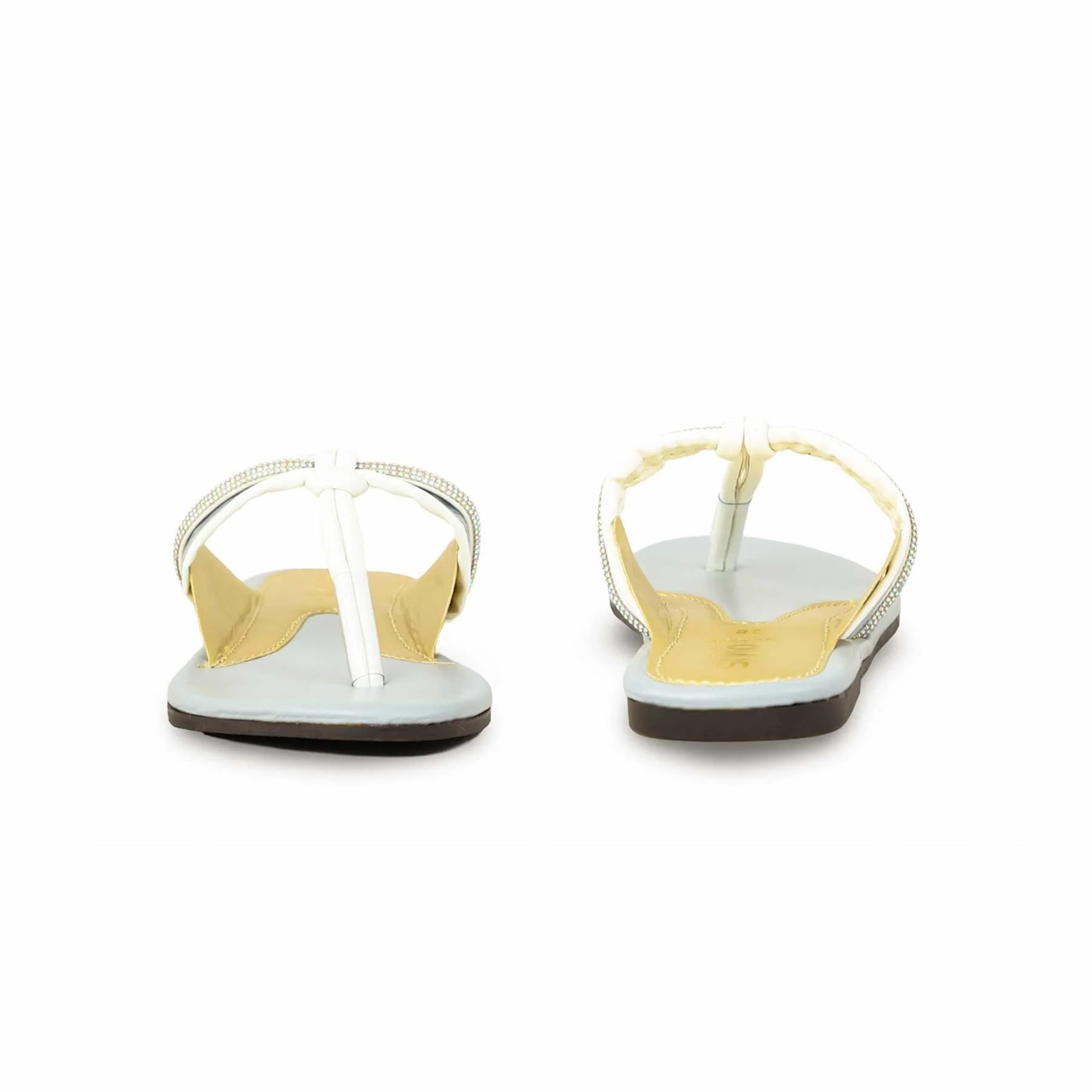 Grey Casual Chappal CL1897 - Image 4