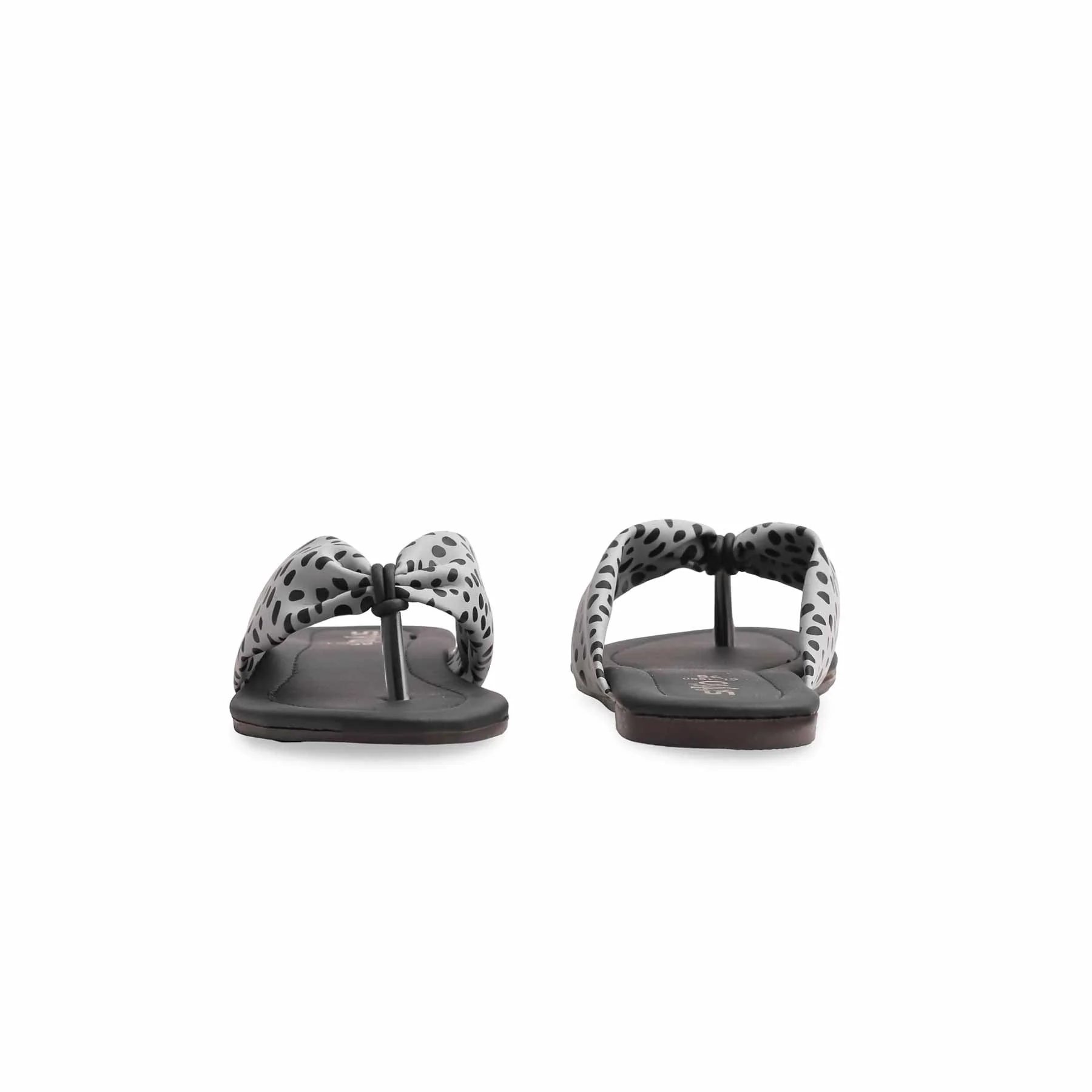 Grey Casual Chappal CL1900 - Image 3