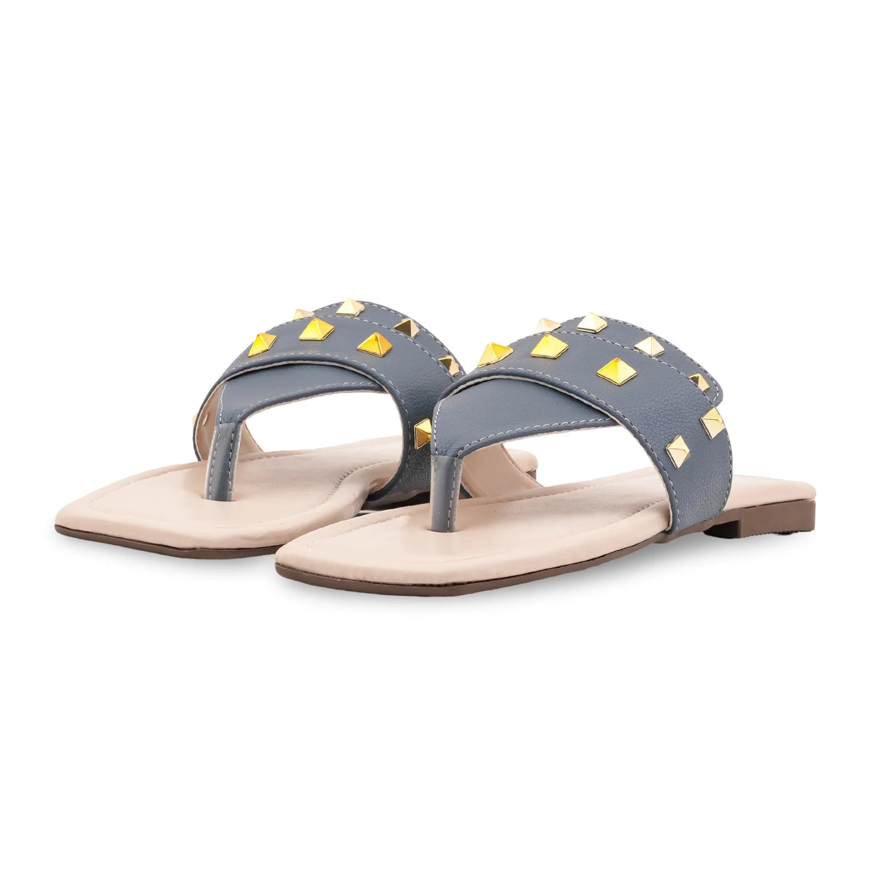 Grey Casual Chappal For Ladies CL2260 - Image 3
