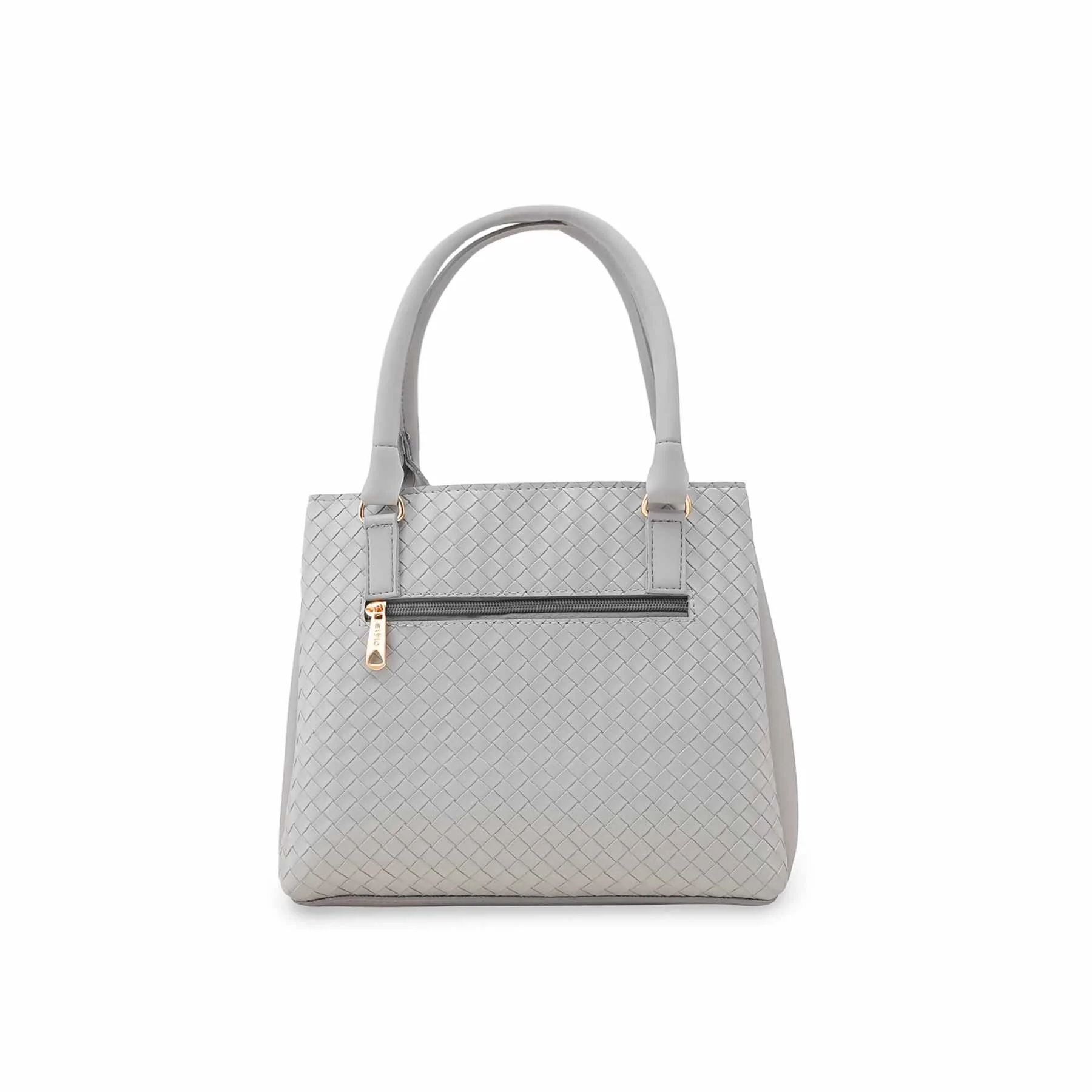 Grey Casual Hand Bag For Ladies P56323 - Image 4