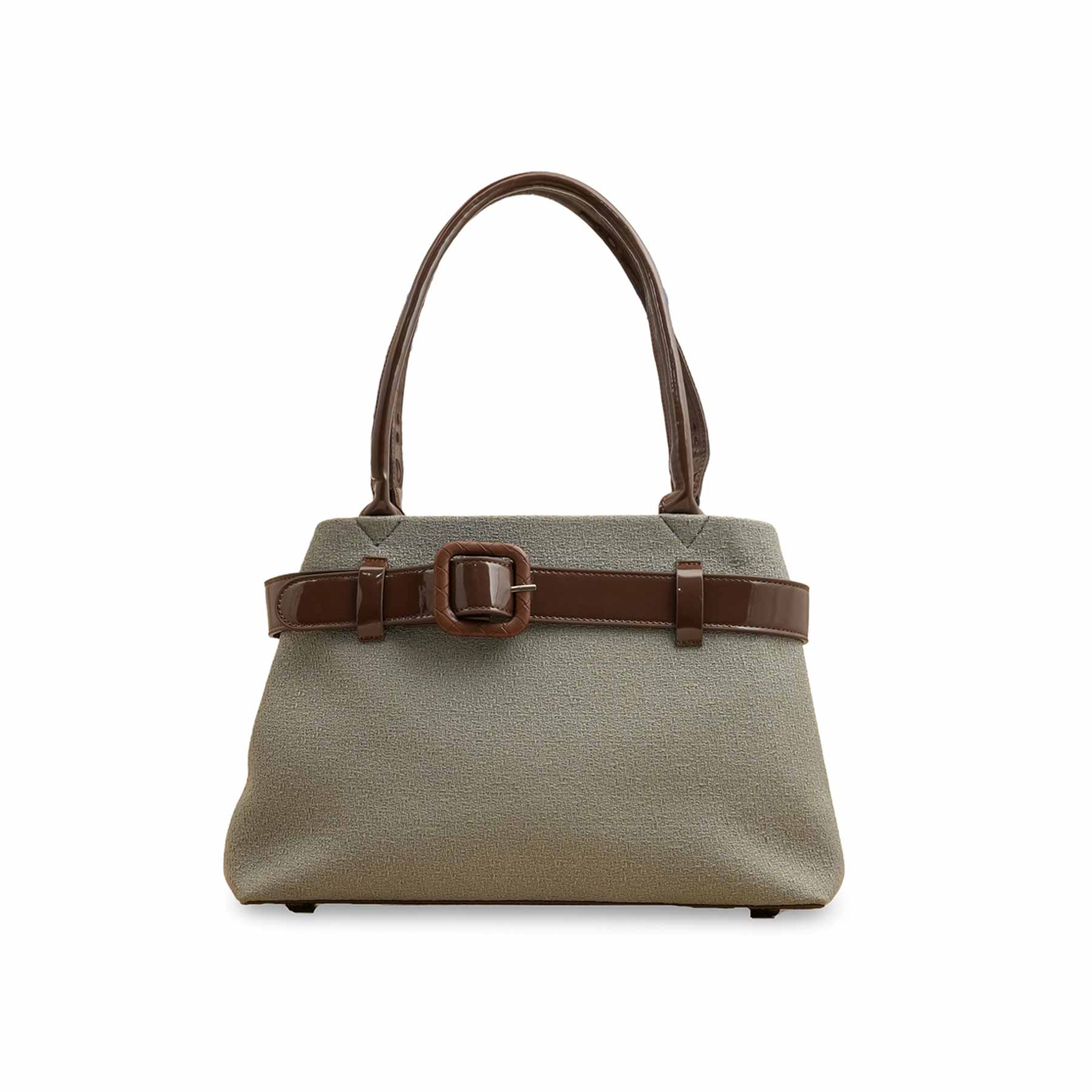 Grey Casual Hand Bag For Women P55808 - Image 2