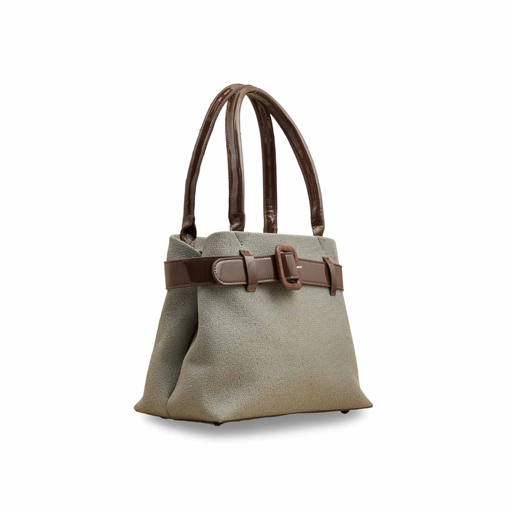 Grey Casual Hand Bag For Women P55808 - Image 3