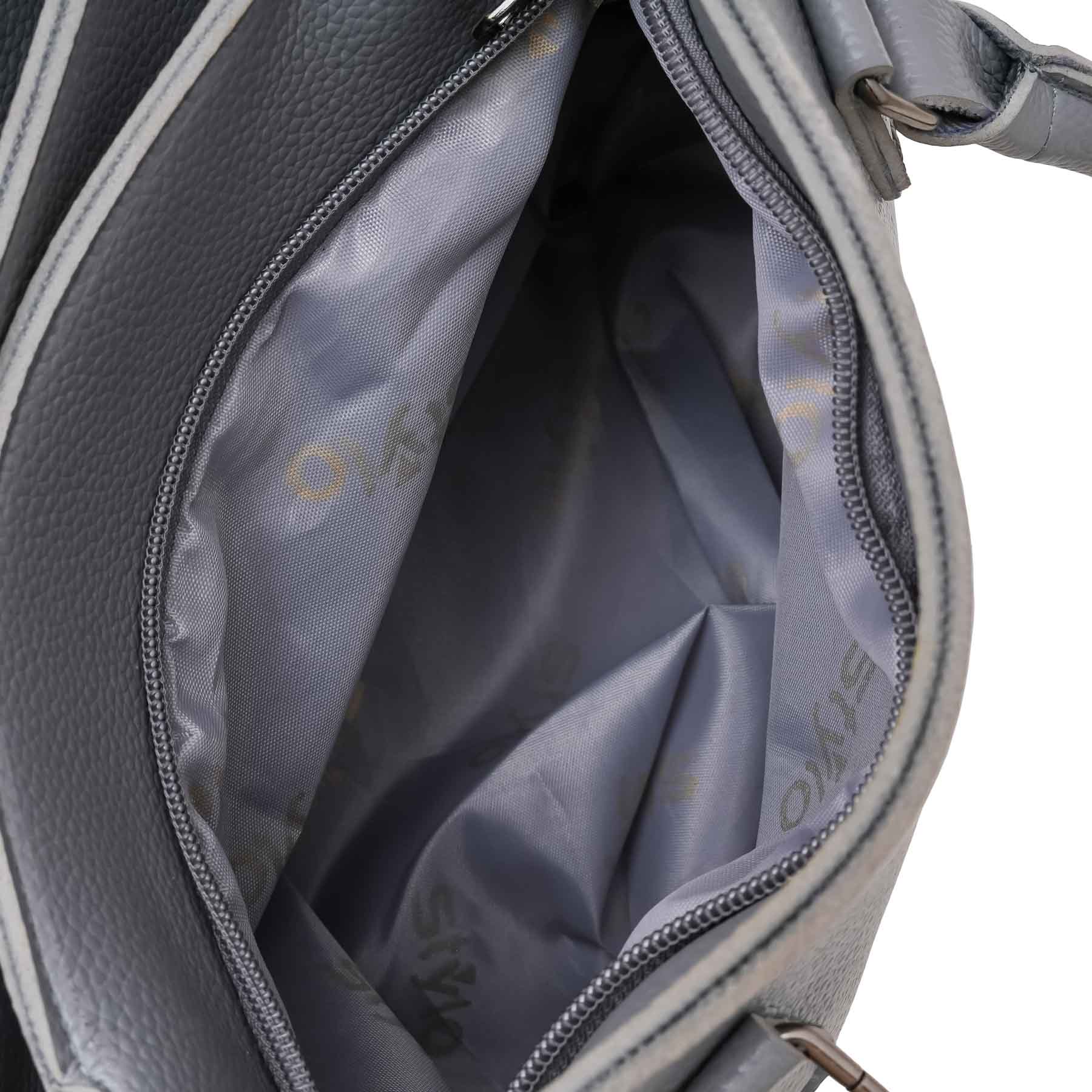 Grey Casual Hand Bag For Women P56261 - Image 6