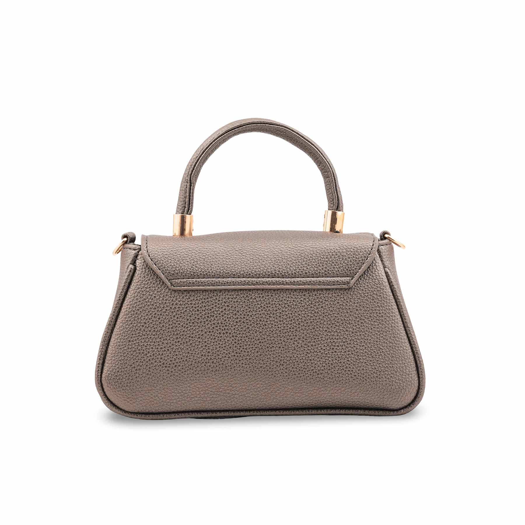Grey Casual Pouch For Ladies P97703 - Image 4