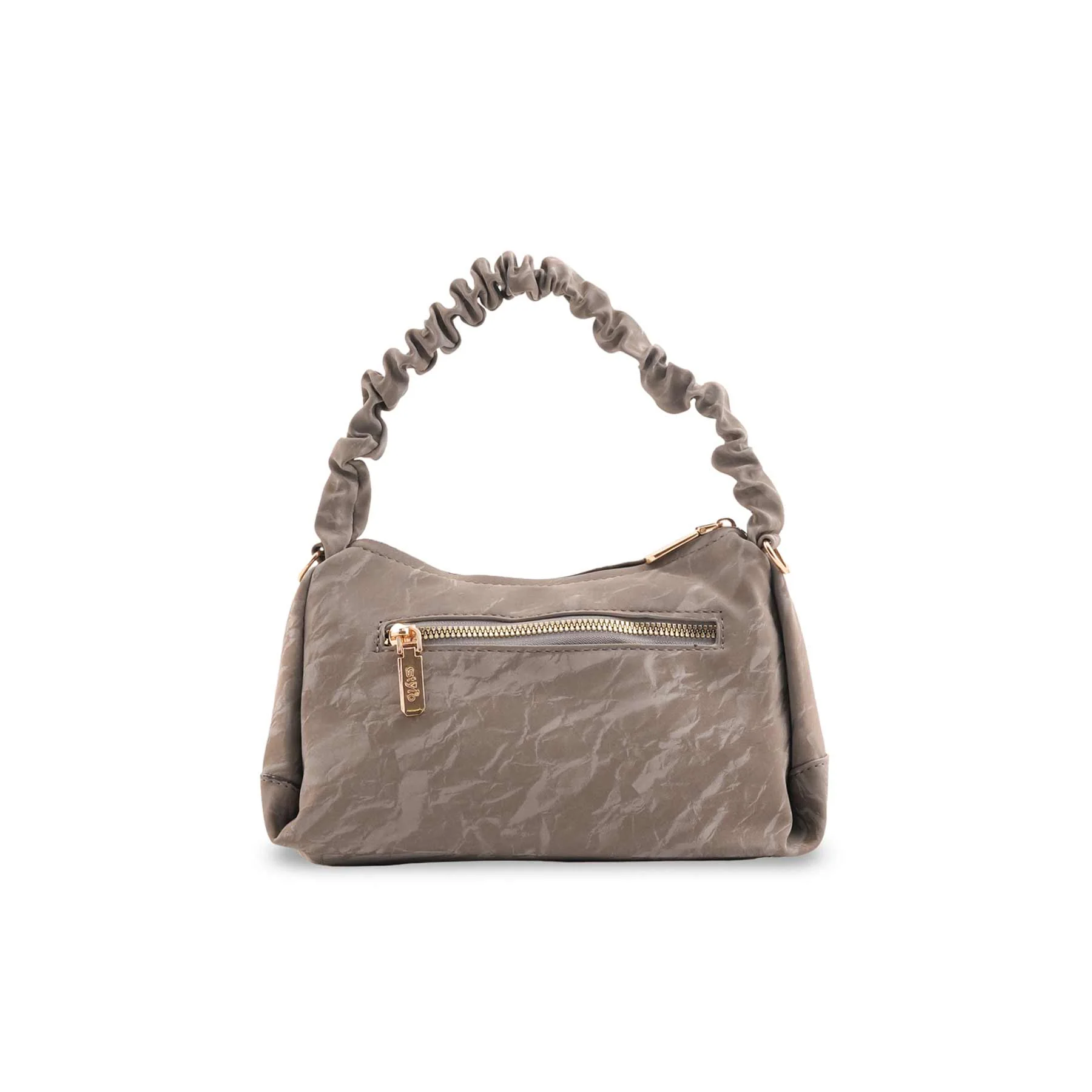 Grey Casual Pouch For Women P97668 - Image 2