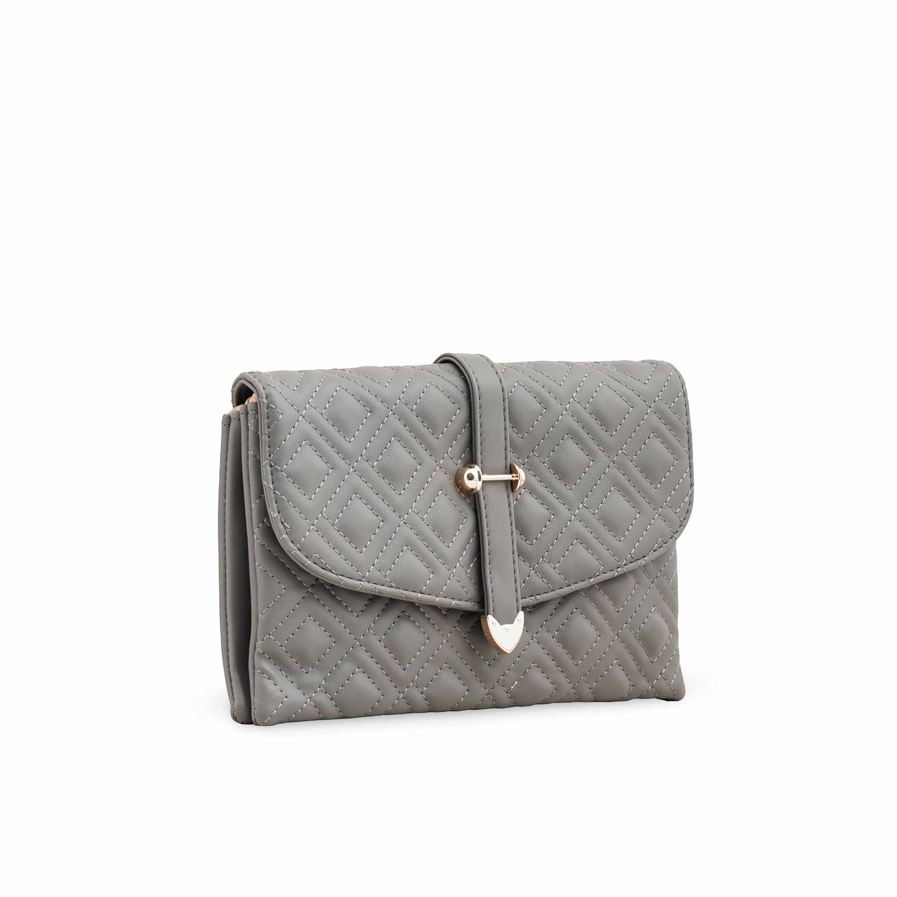 Grey Casual Pouch P97638 - Image 3