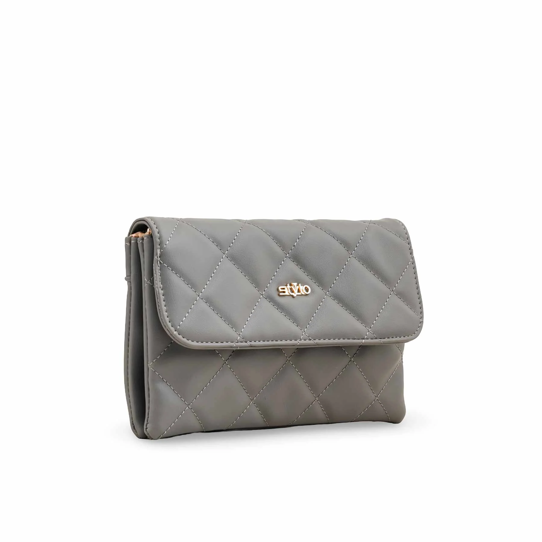 Grey Casual Pouch P97639 - Image 3