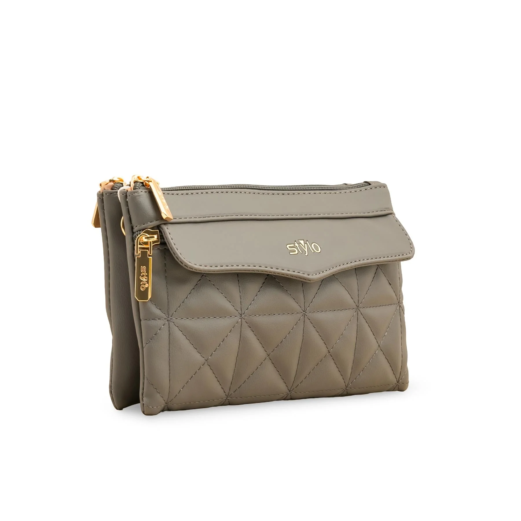 Grey Casual Pouch P97642 - Image 2