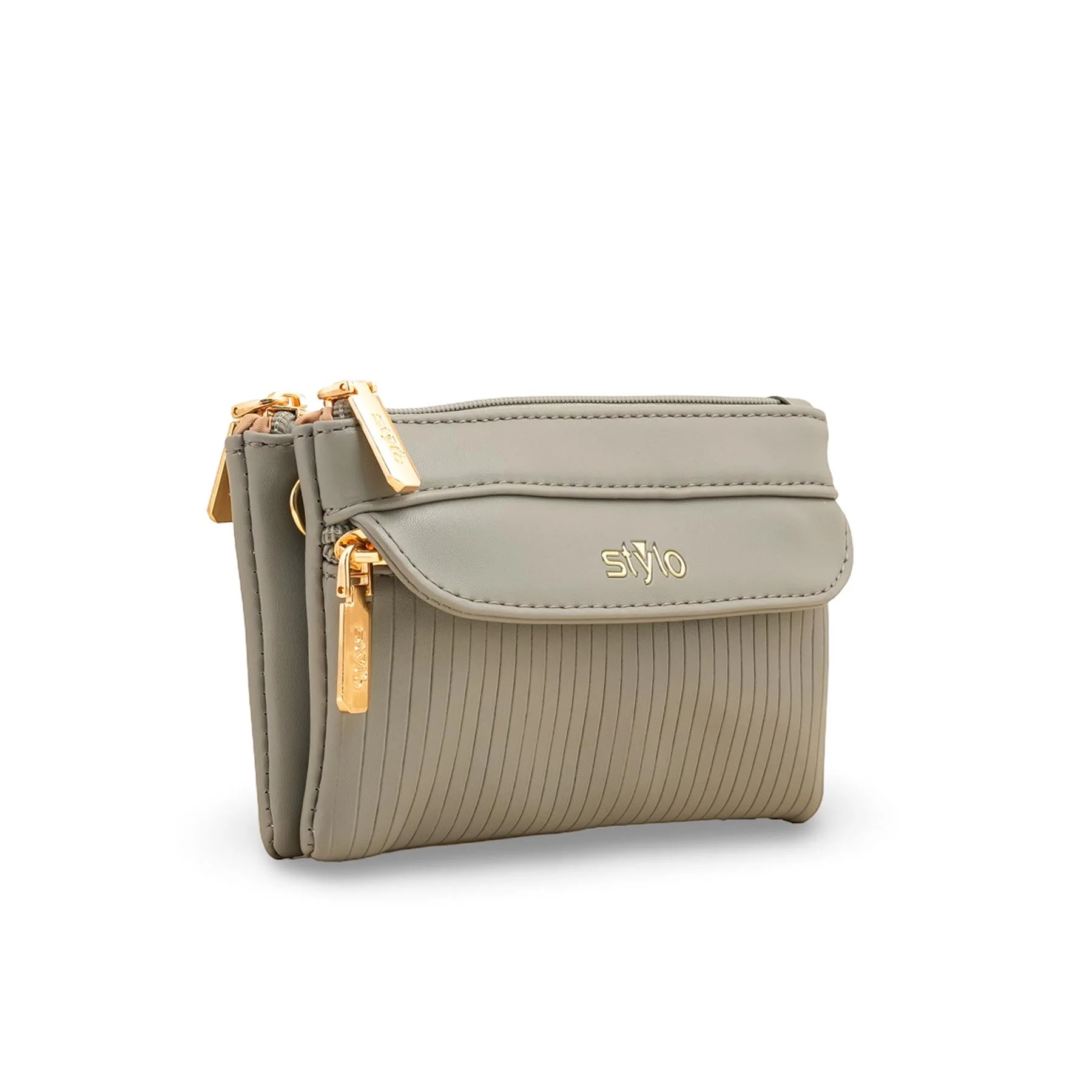 Grey Casual Pouch P97646 - Image 3