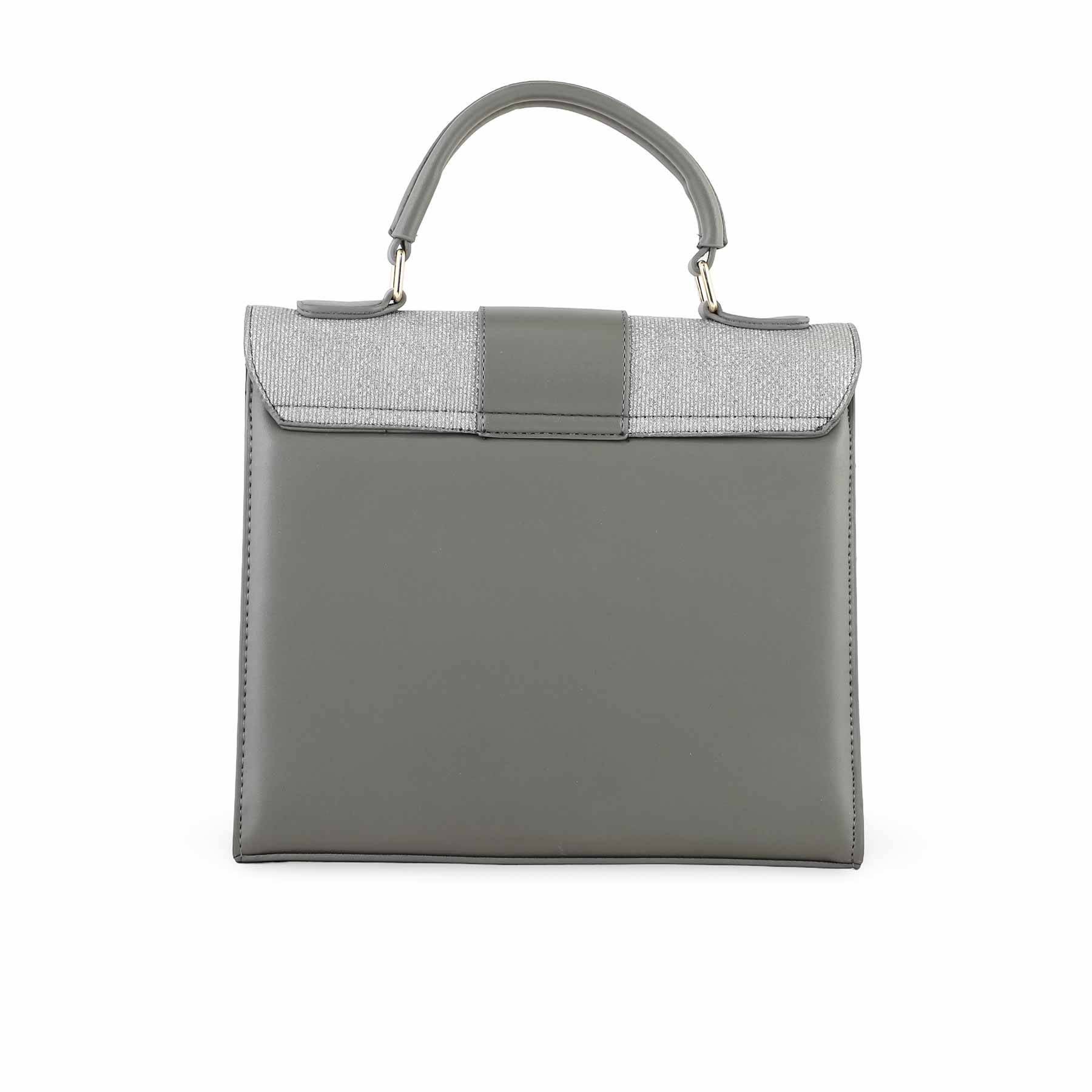 Grey Casual Shoulder Bag For Women P55692 - Image 4