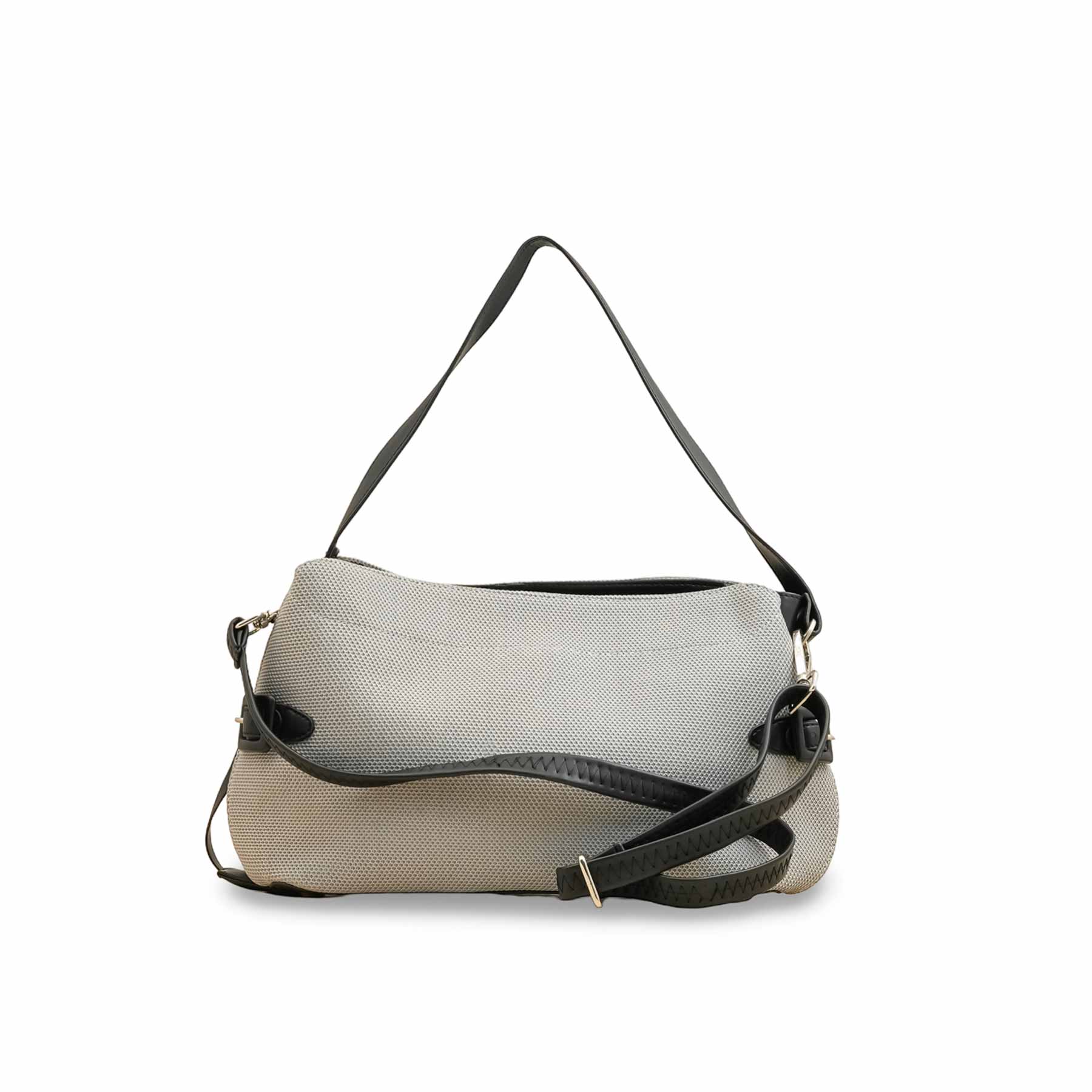 Grey Casual Shoulder Bag For Women P55818 - Image 2