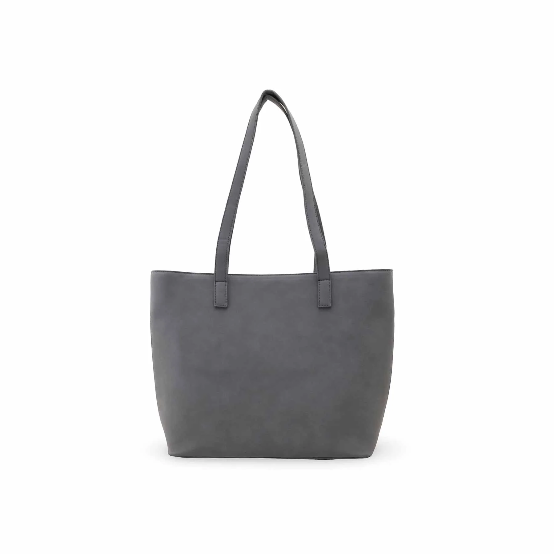 Grey Casual Shoulder Bag For Women P55834 - Image 2