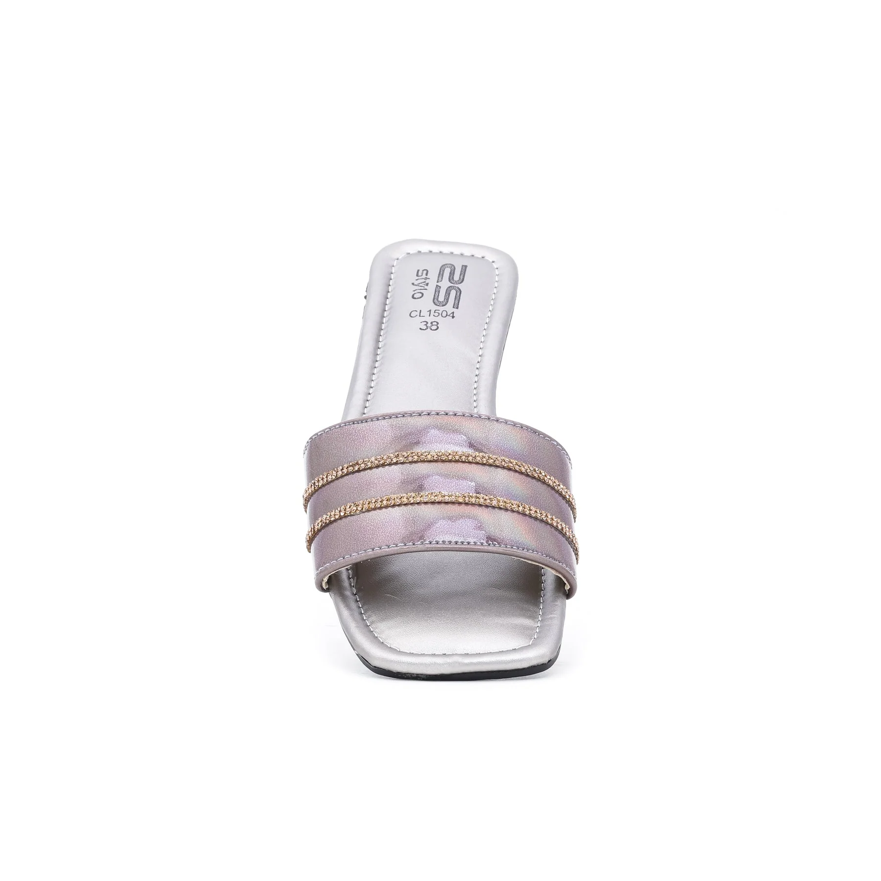 Grey Casual Slipper CL1504 - Image 3
