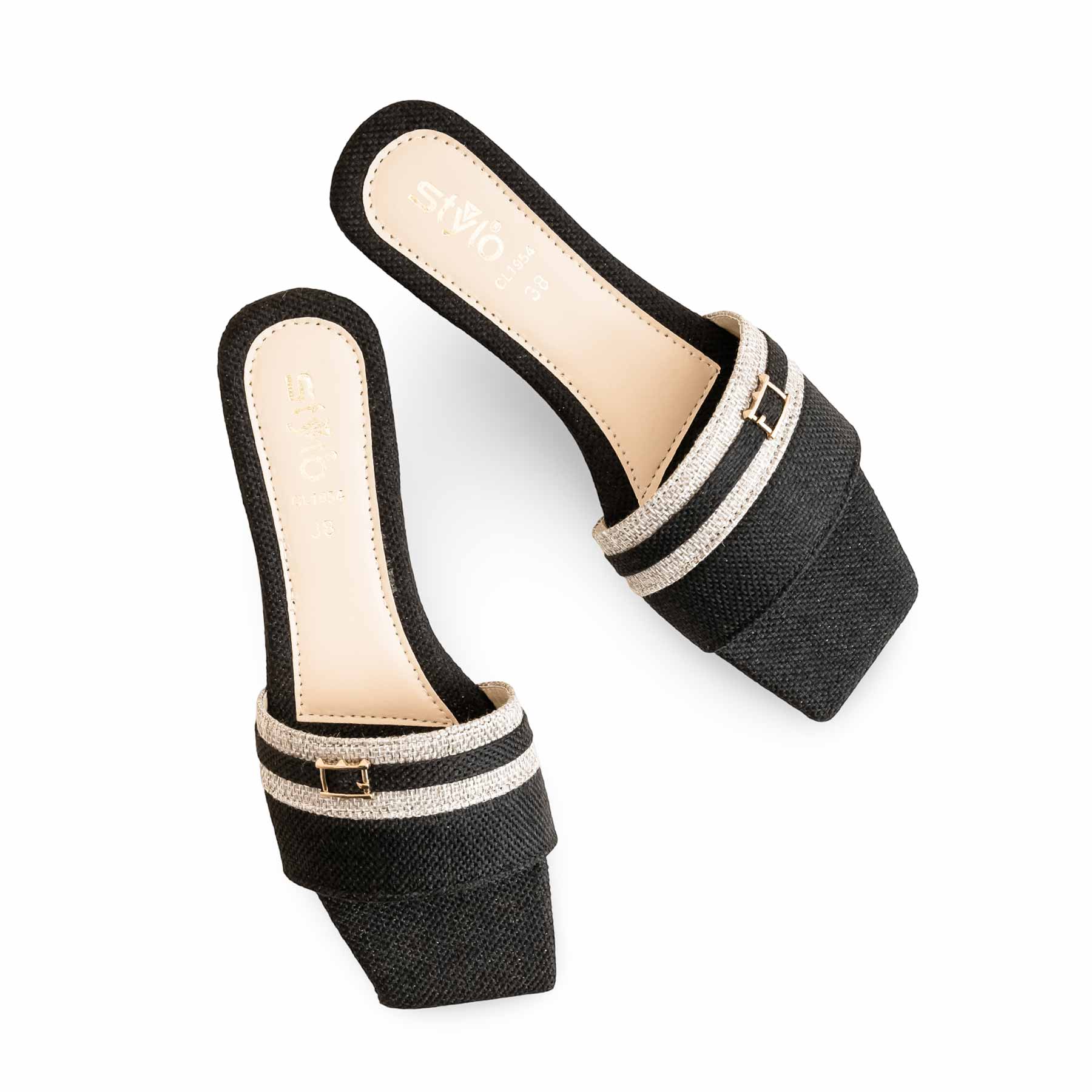 Grey Casual Slipper CL1954 - Image 5