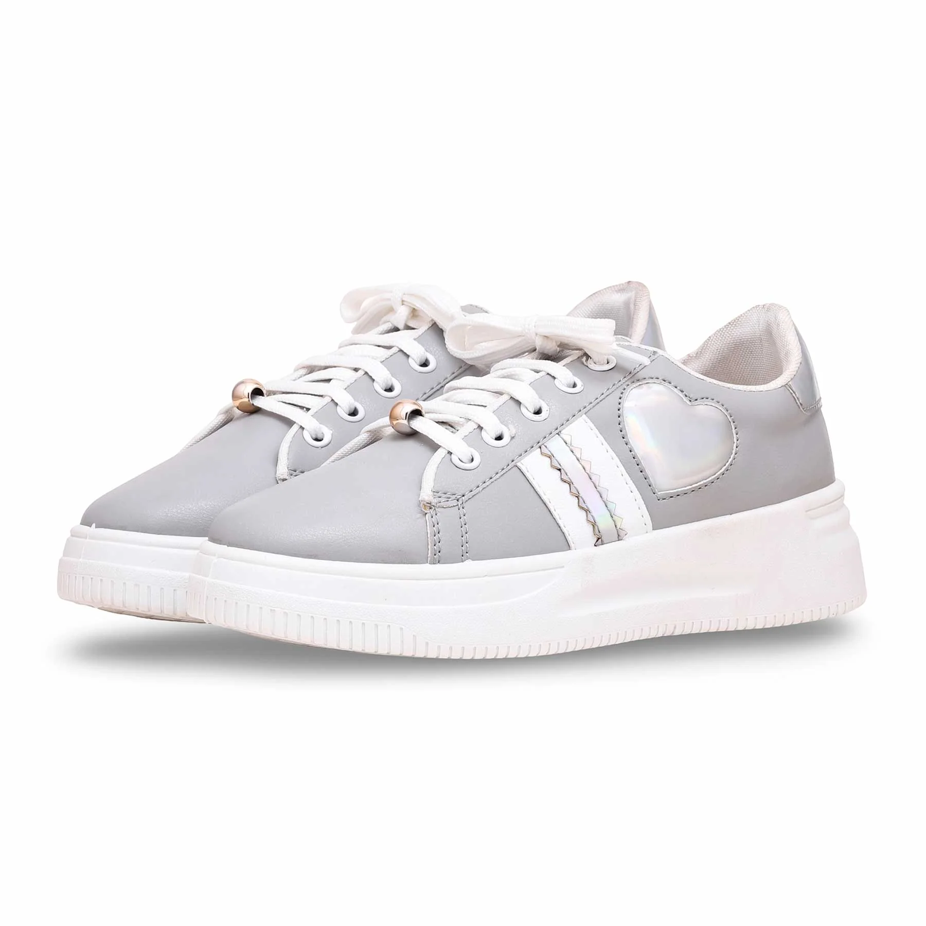 Grey Casual Sneaker AT7336 - Image 3