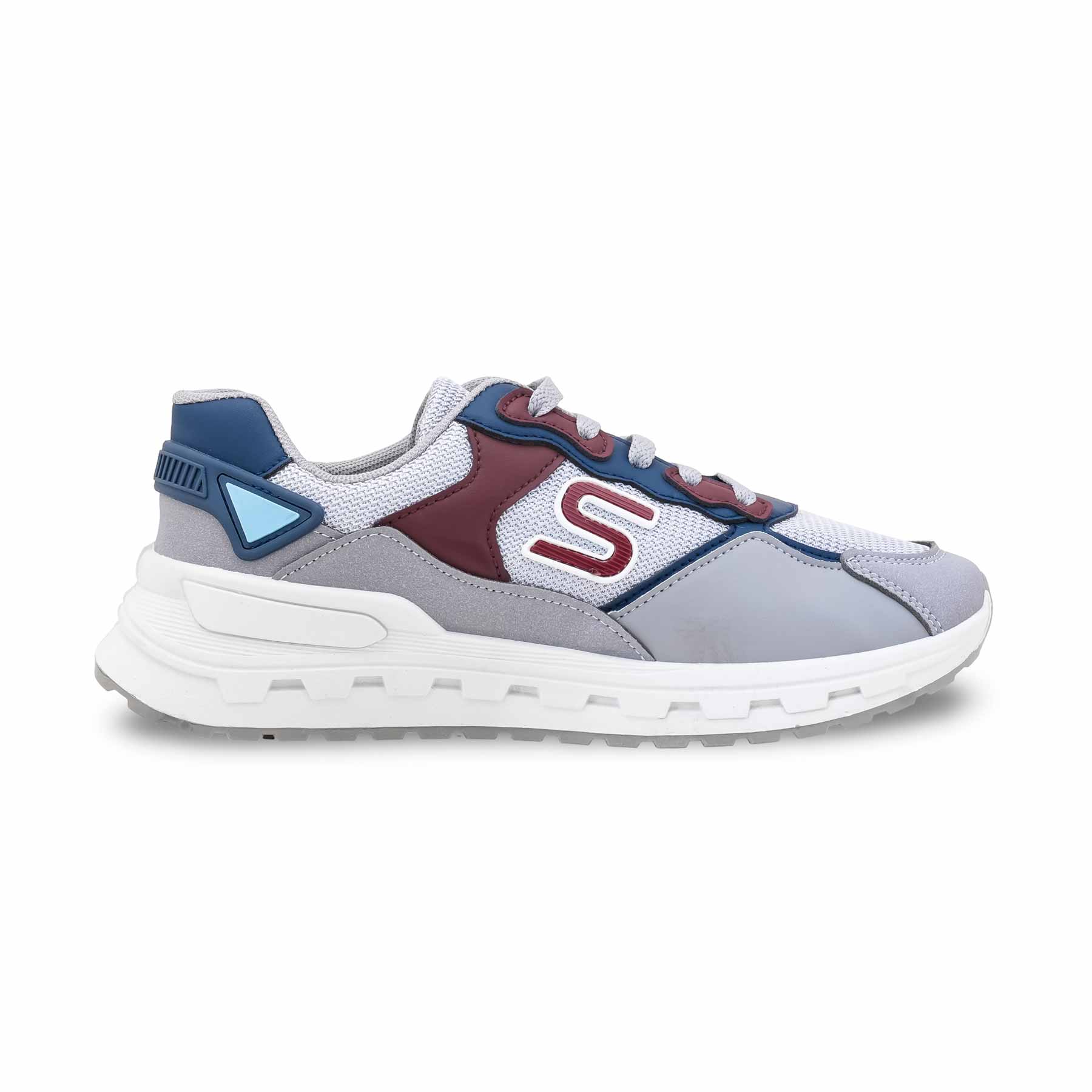 Grey Casual Sneaker For Ladies AT7384 - Image 2