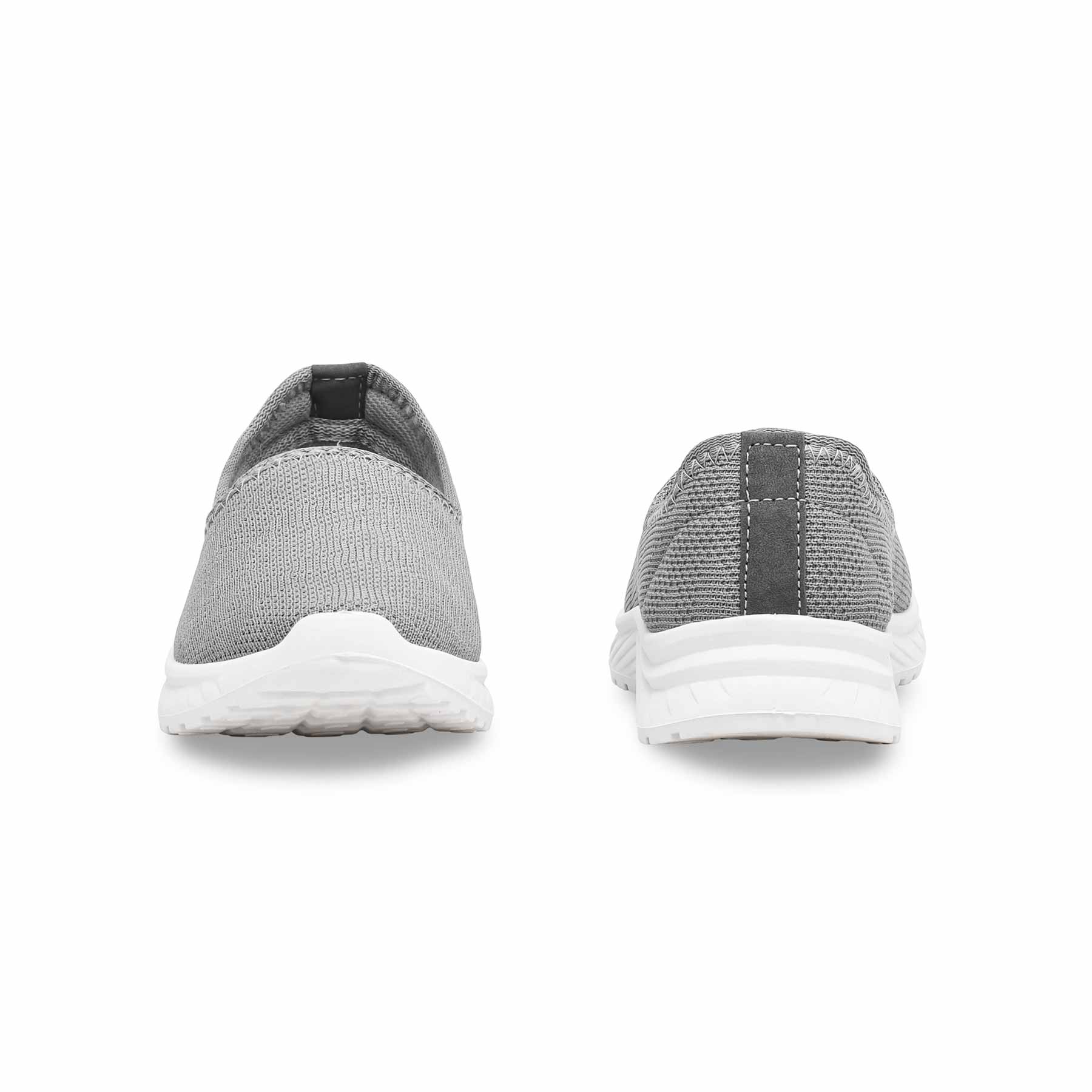 Grey Casual Sneaker For Women AT9099 - Image 4
