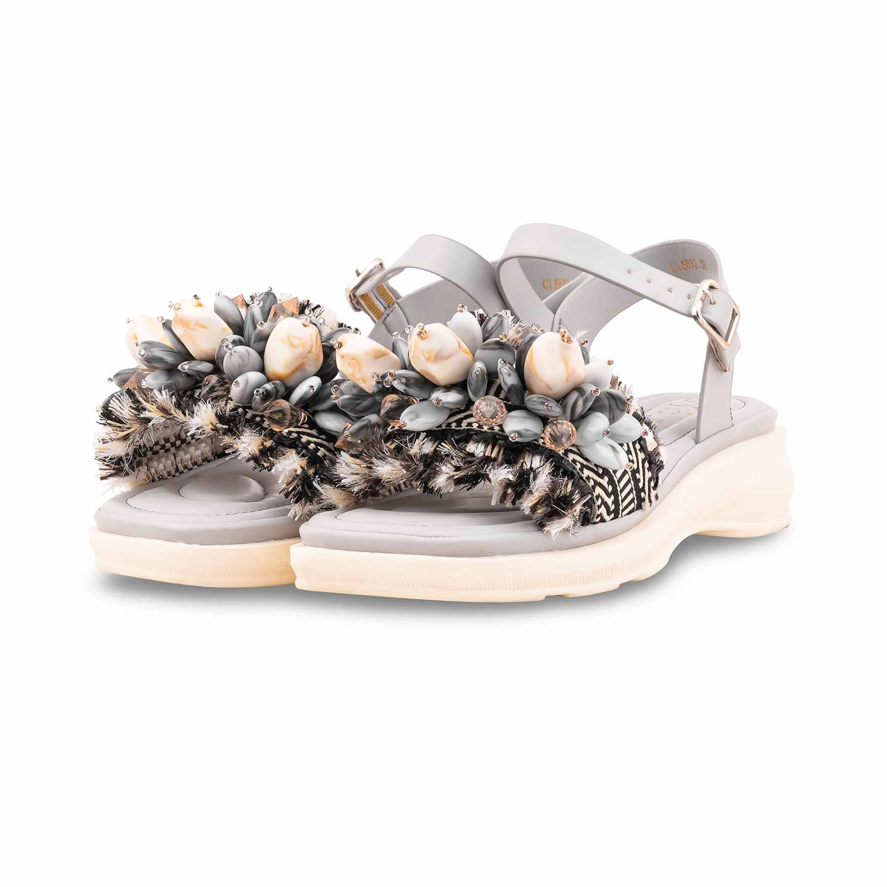 Grey Casual Softy For Women CL5612 - Image 3