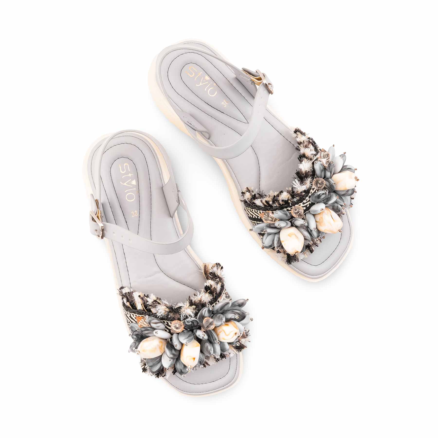 Grey Casual Softy For Women CL5612 - Image 4
