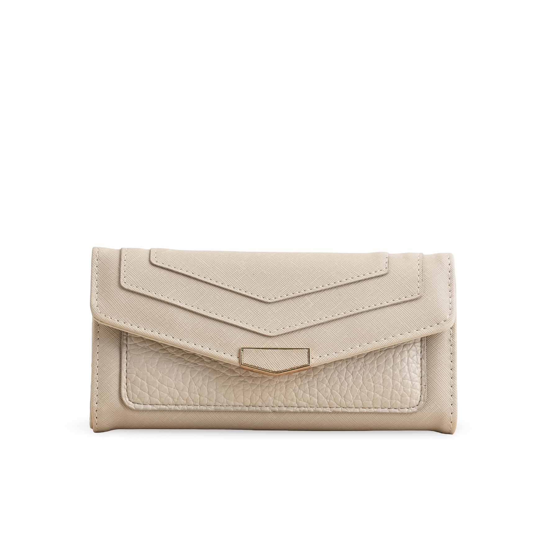 Grey Casual Wallet For Women P70980 - Image 2